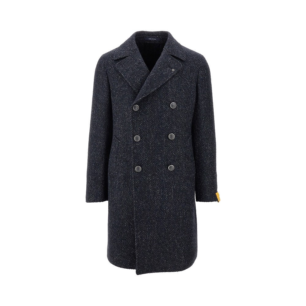 Tweed 'Arden' double-breasted coat