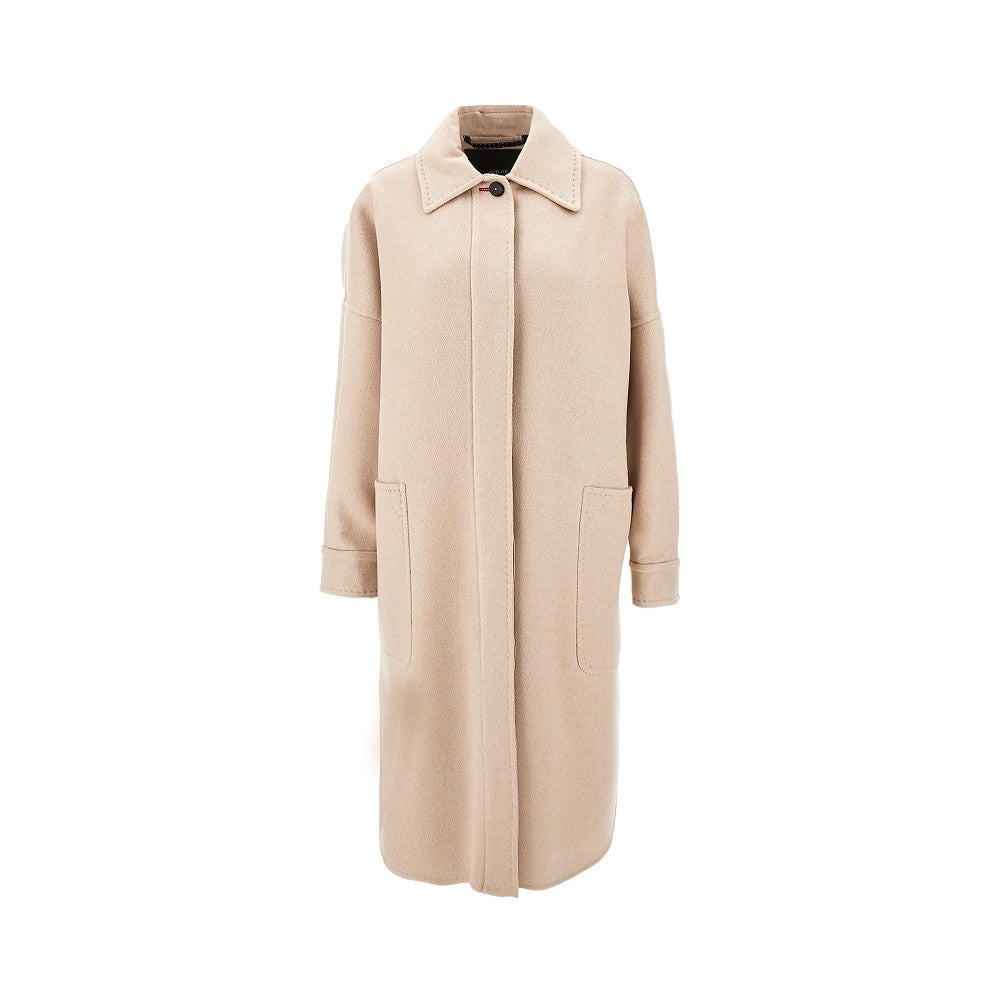 Cappotto oversize in cachemire