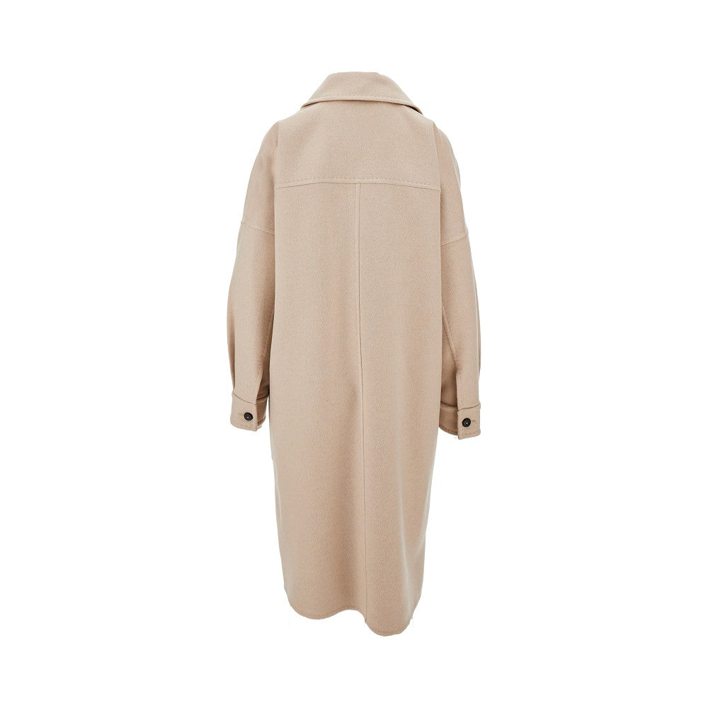 Cappotto oversize in cachemire