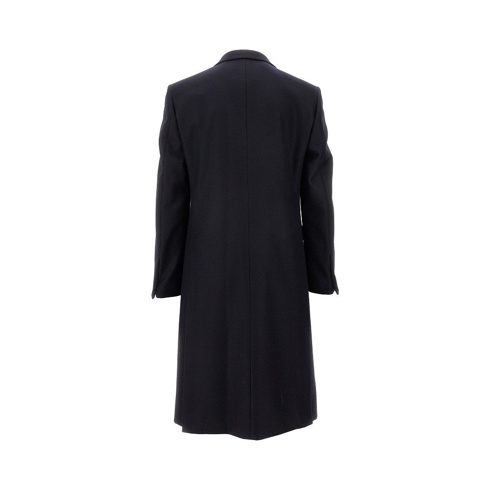 Cappotto monopetto in lana