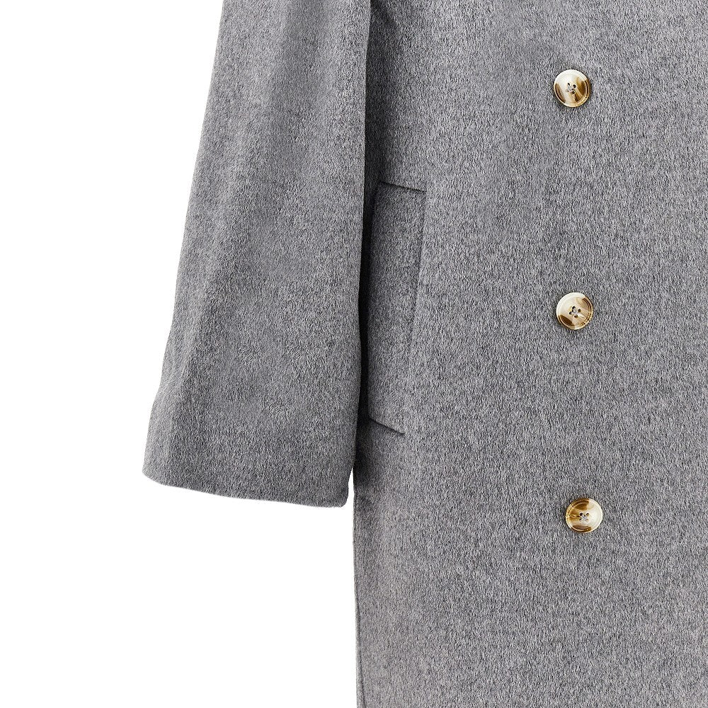 Wool and cashmere 'Borneo' coat