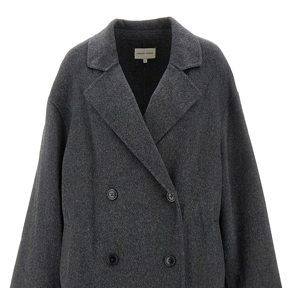 Cappotto 'Borneo' in lana e cachemire