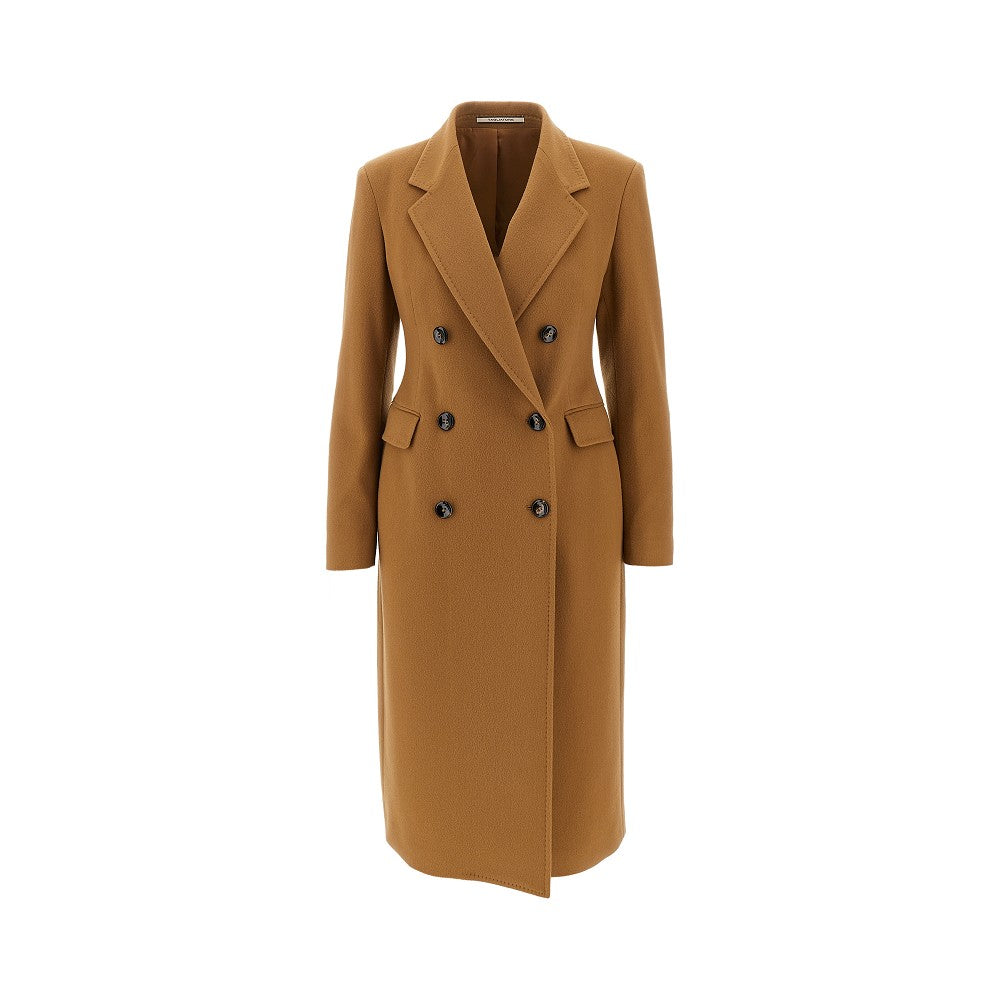 コート TAGLIATORE MERYL DOUBLE BREASTED COAT Tagliatore Meryl double-breasted Midi Coat | Neutrals | FARFETCH