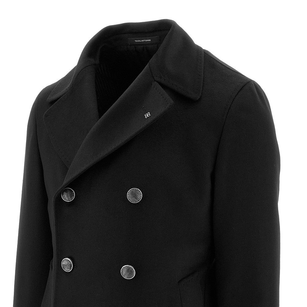'Stephan' double-breasted wool coat