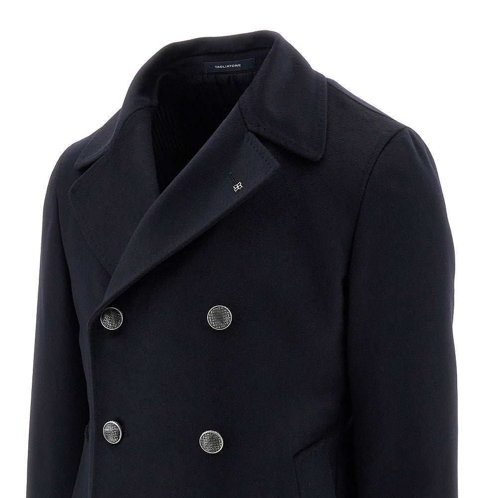 'Stephan' double-breasted wool coat