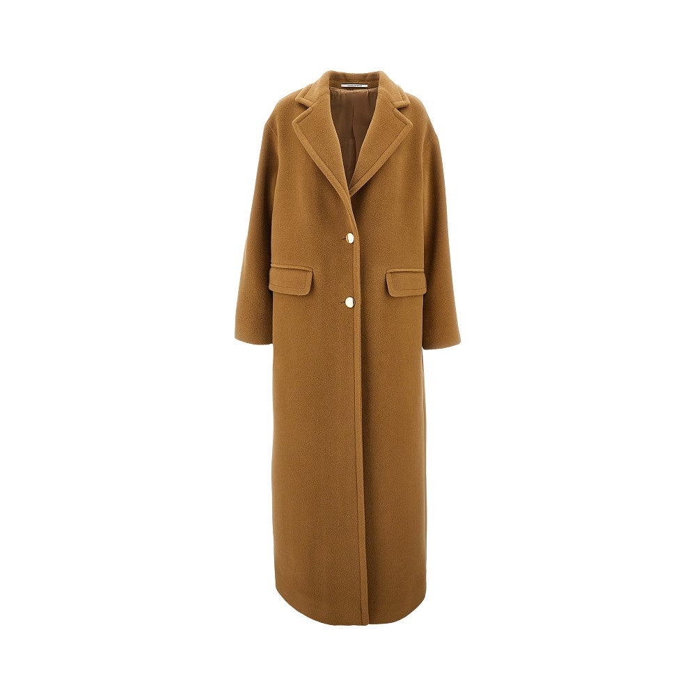 Cappotto 'Carine' in misto angora