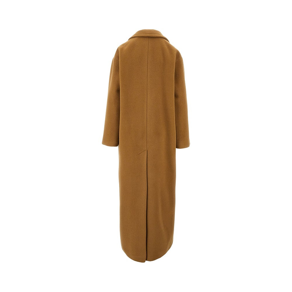 Cappotto 'Carine' in misto angora