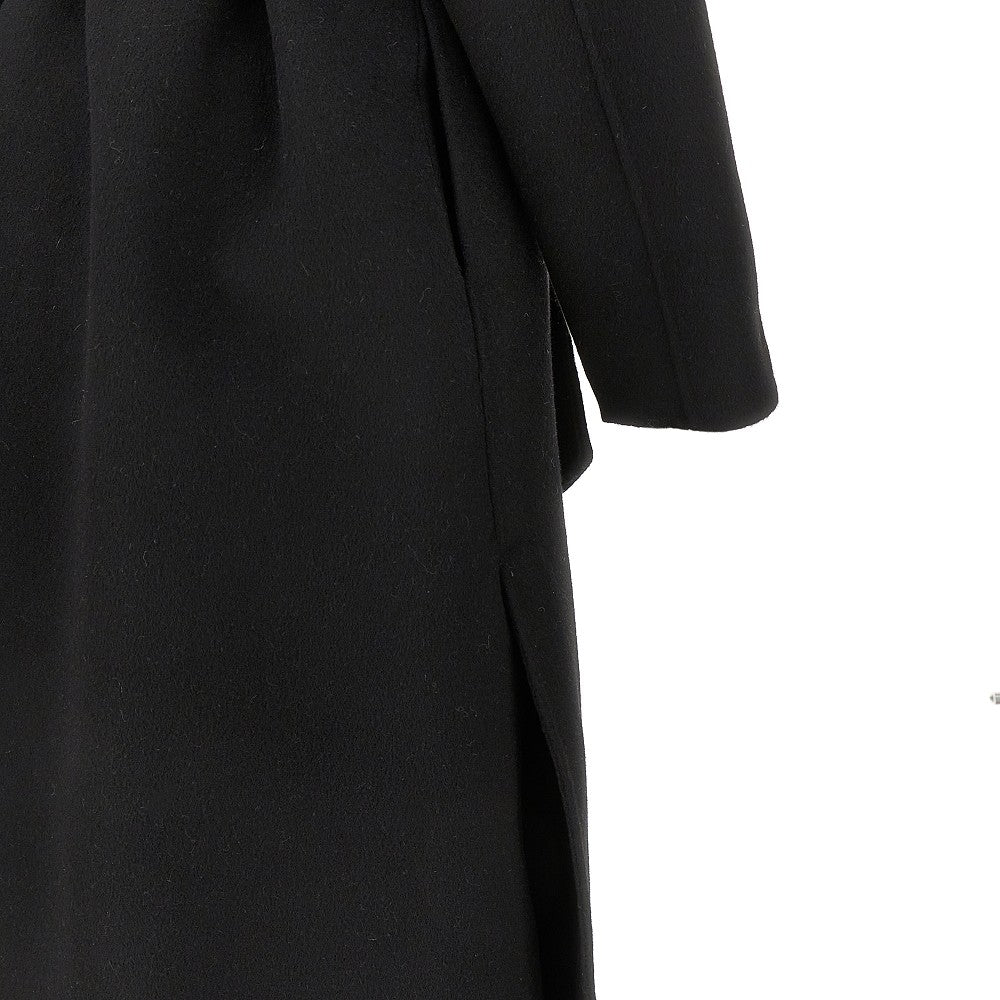 Cappotto con sciarpa e cappuccio rimovibili