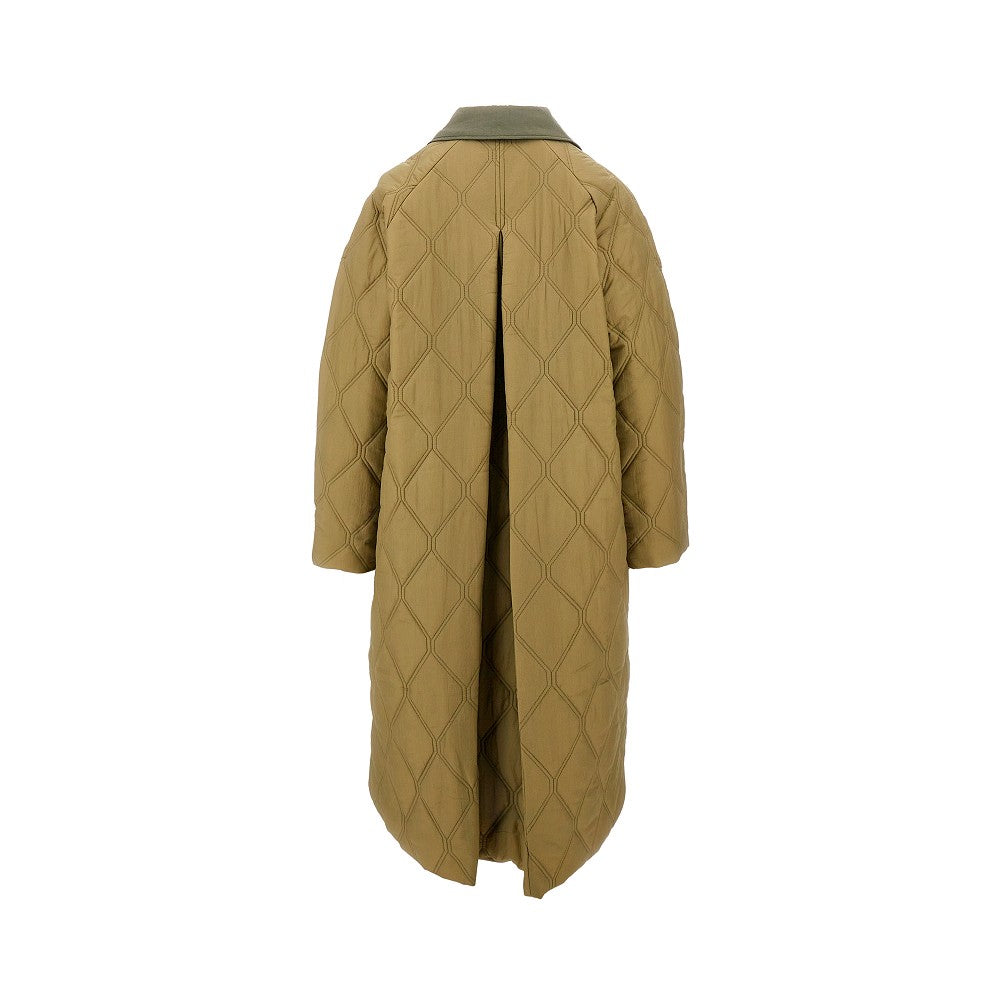 Cappotto in ripstop trapuntato