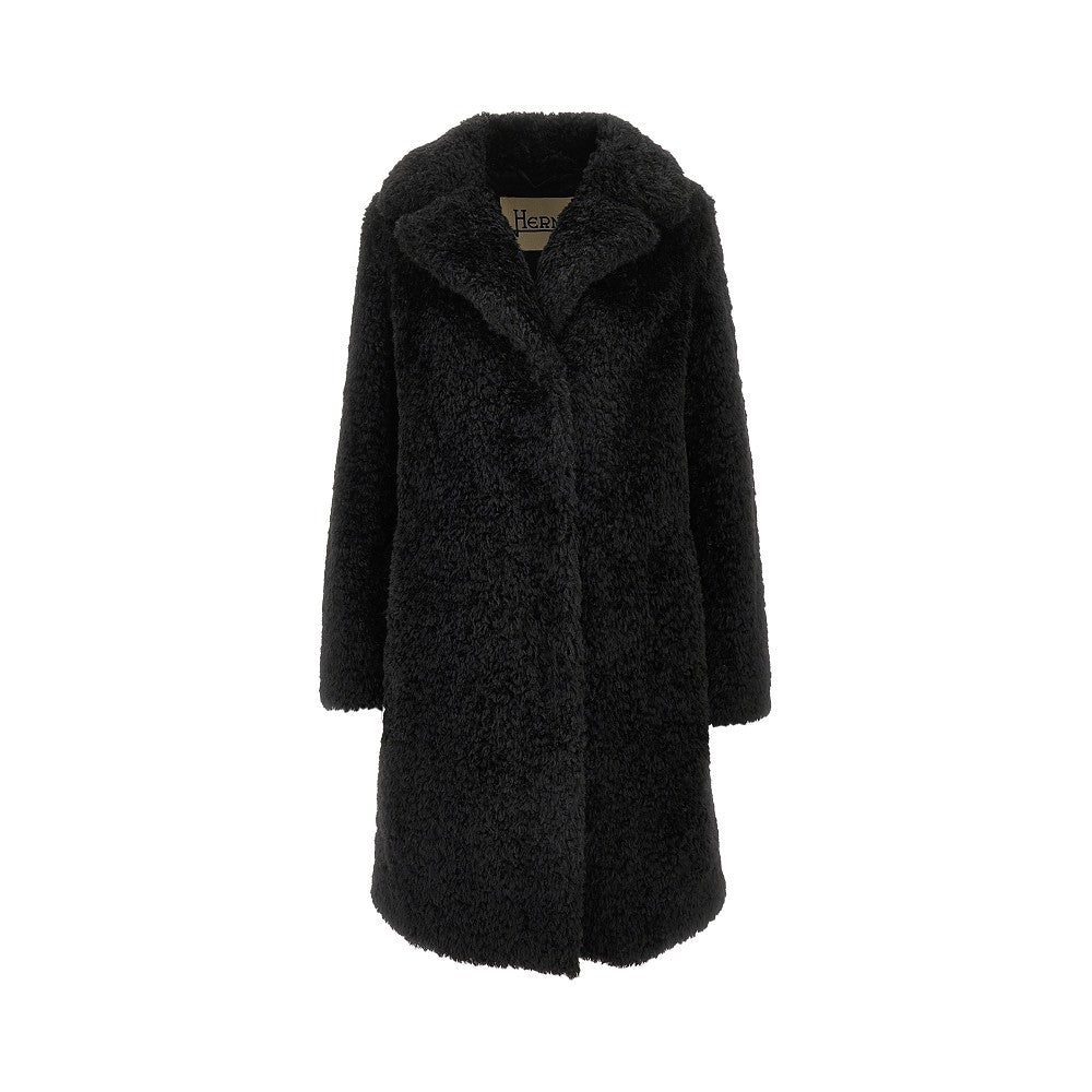 Cappotto in pelliccia sintetica