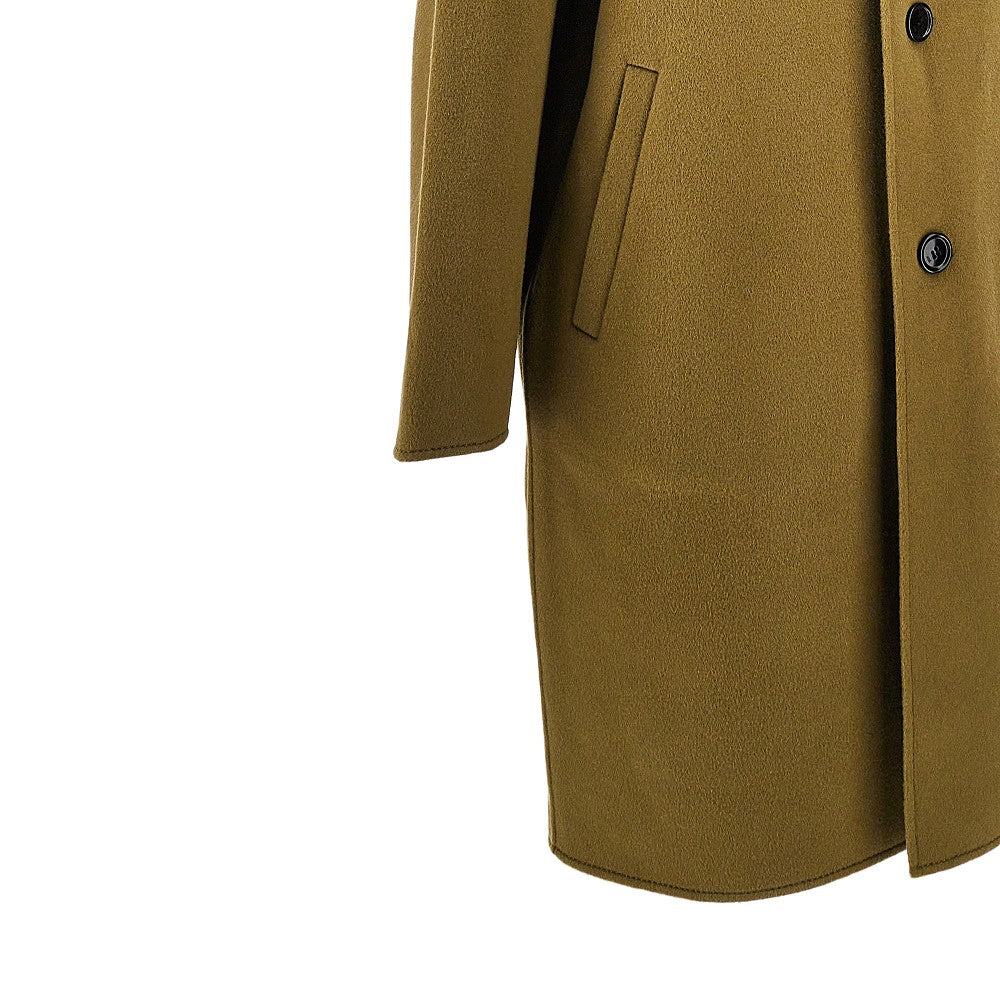Wool and cashmere double coat