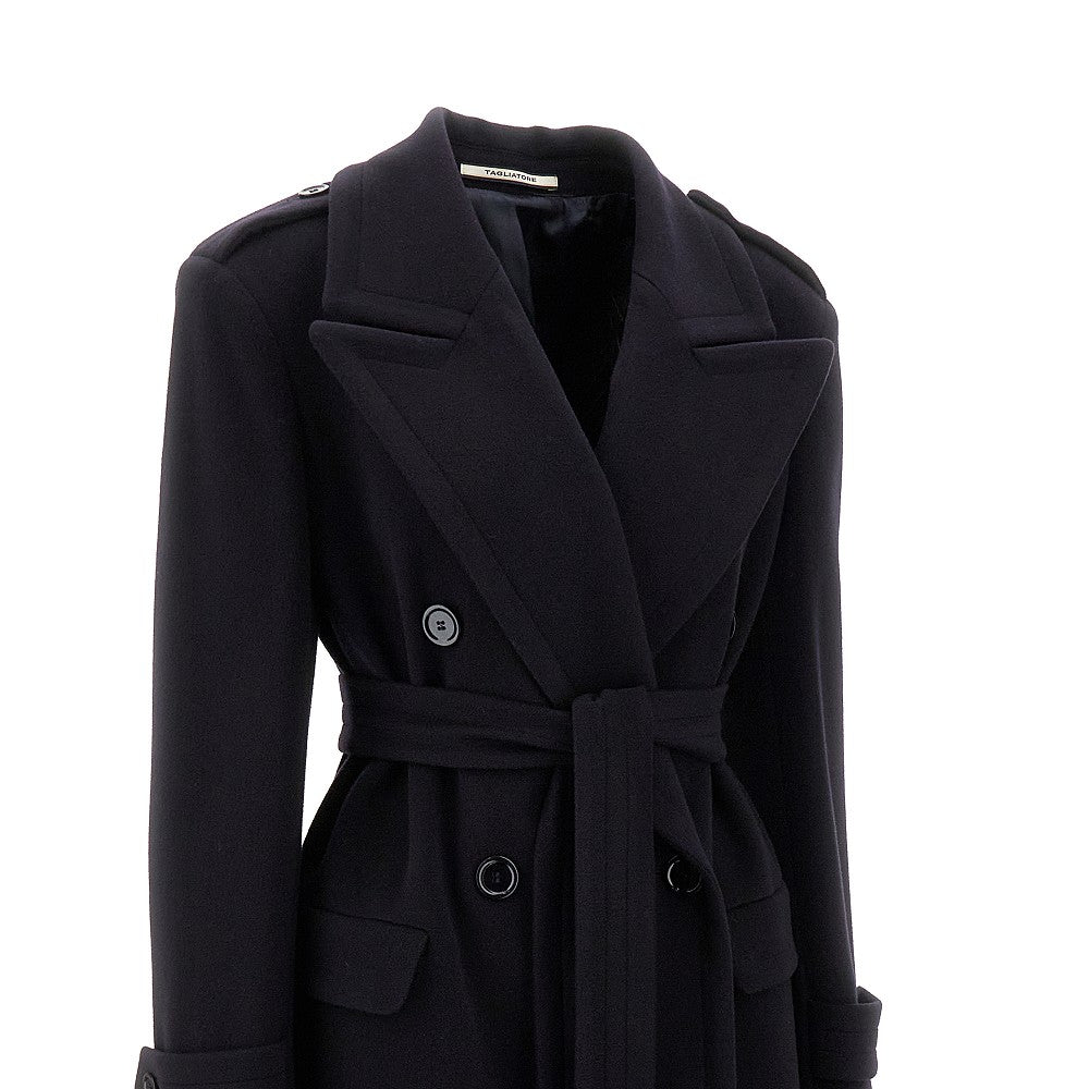 'Judy' double-breasted coat