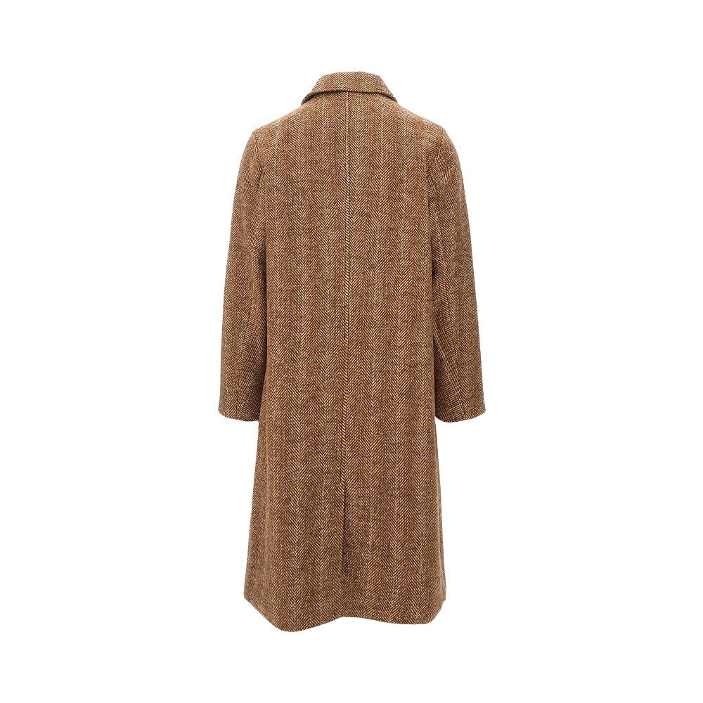 'Maximilian' herringbone coat
