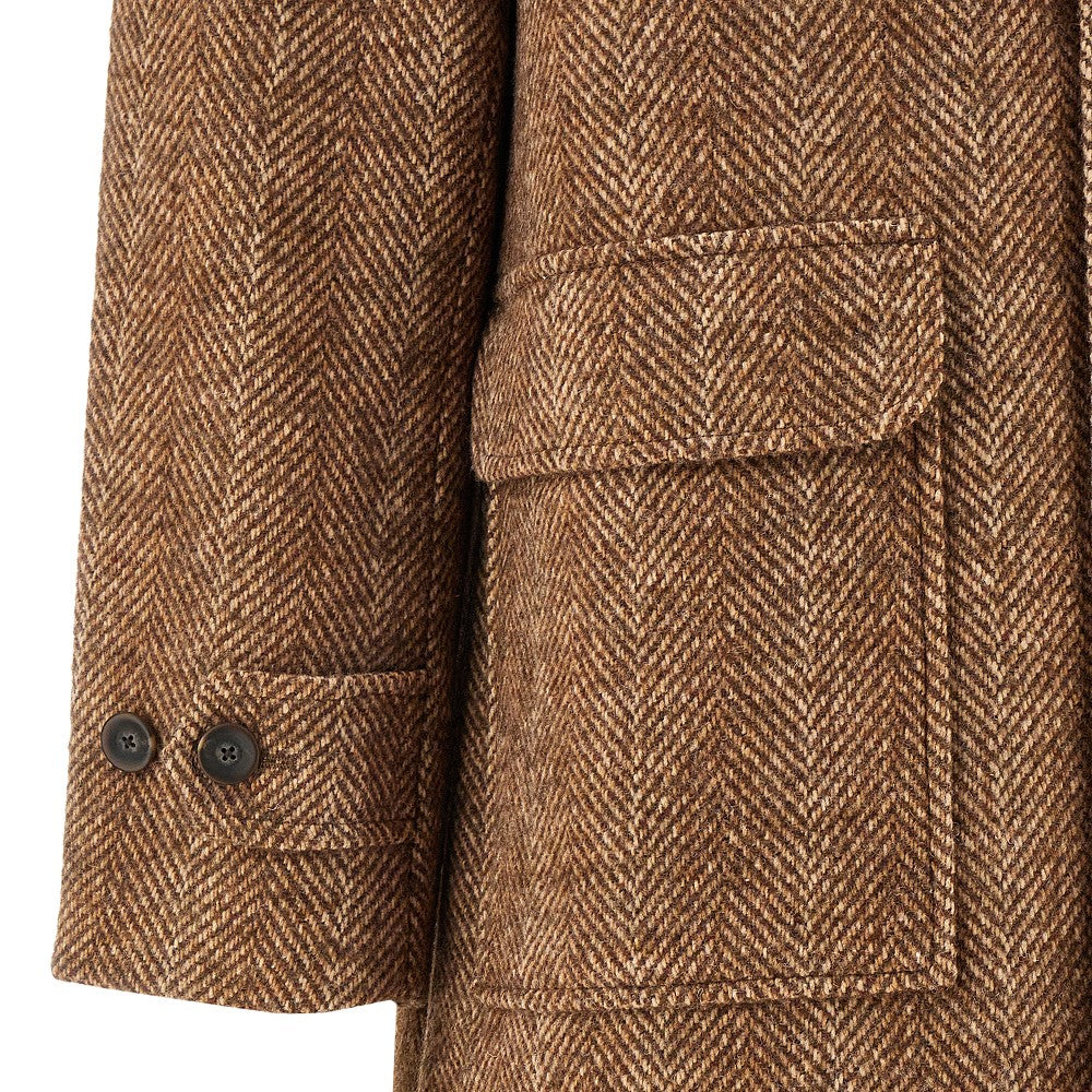 'Maximilian' herringbone coat