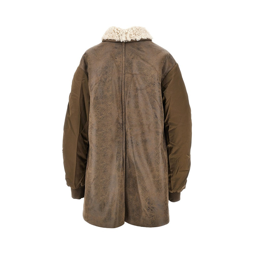 'Eivina' faux shearling coat