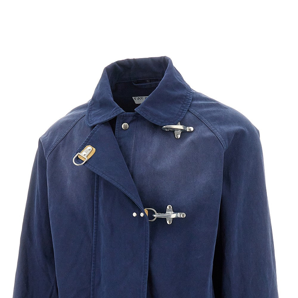 Cotton twill '4 Ganci' jacket