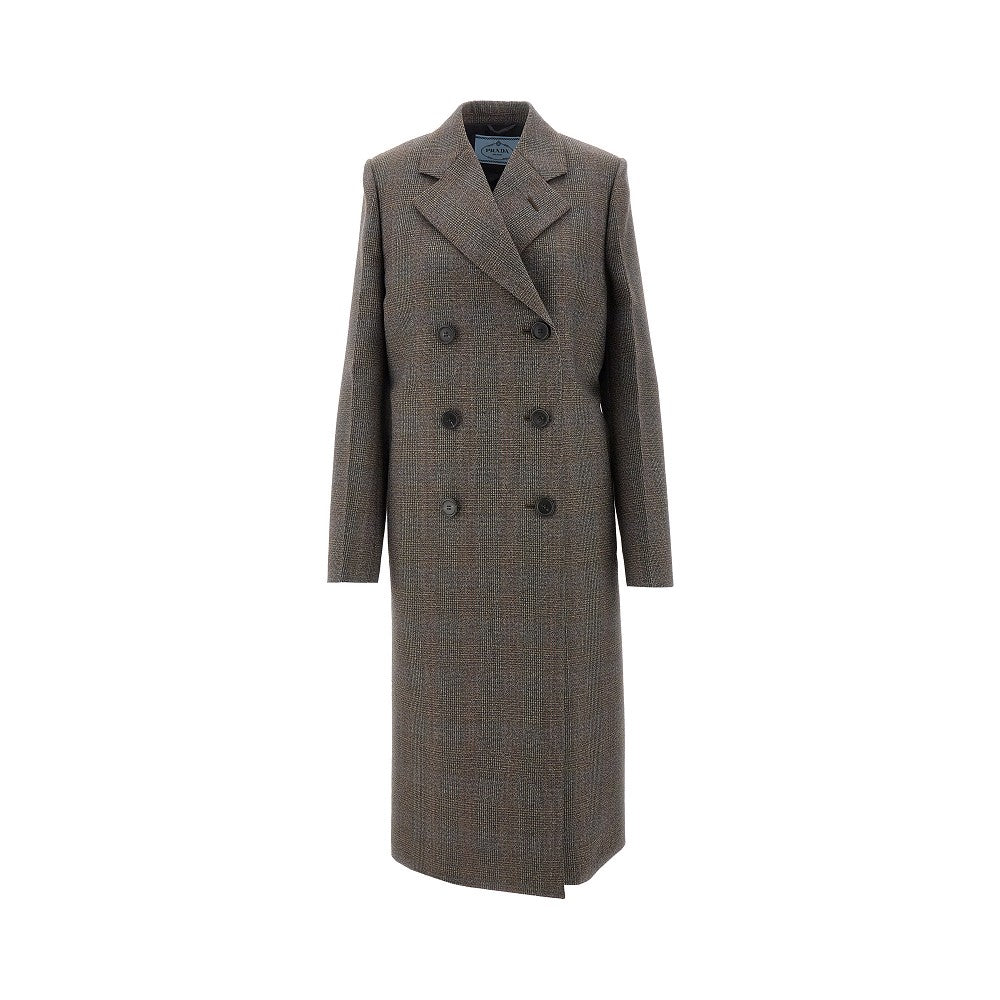 Cappotto in Principe di Galles e viscosa