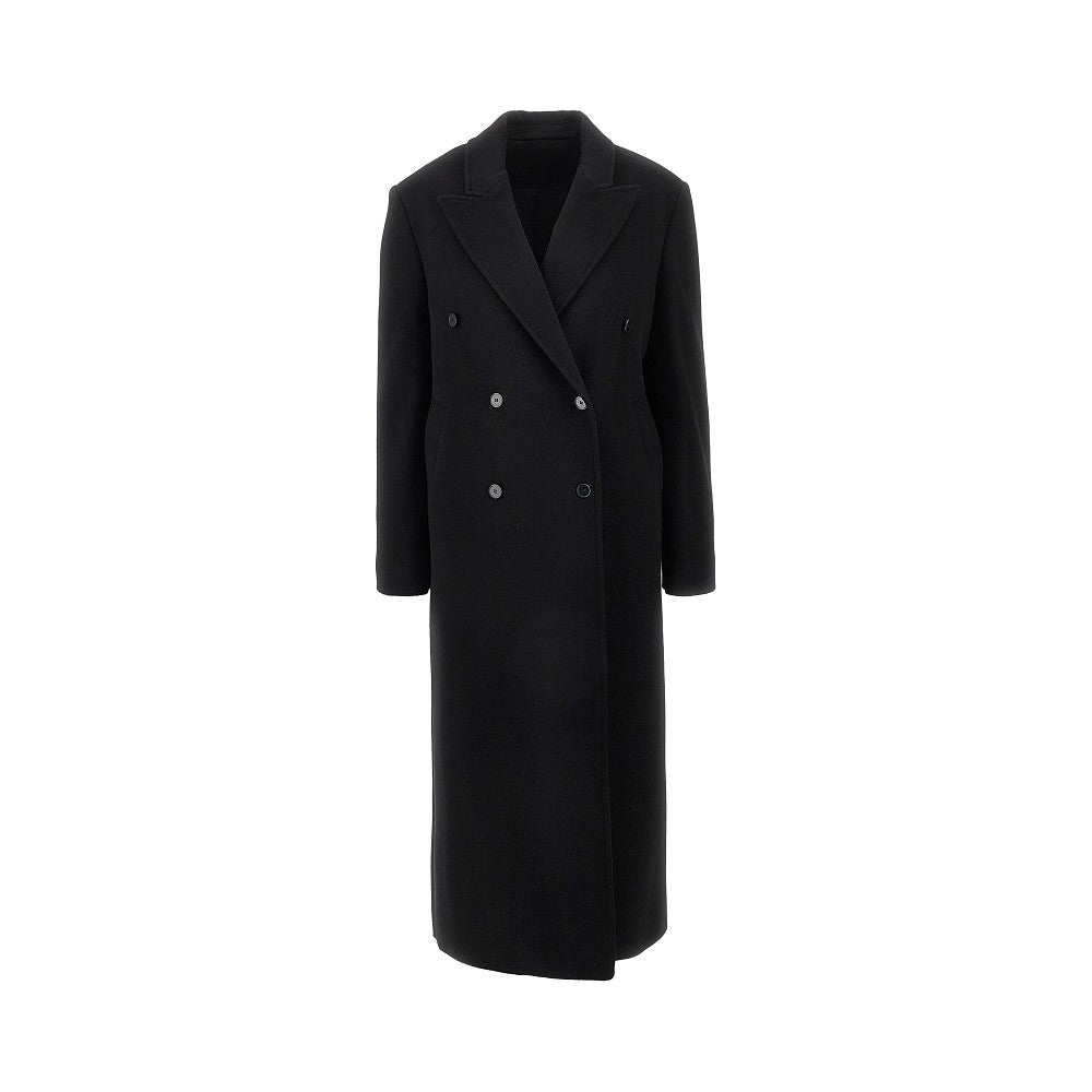 Cappotto doppiopetto lungo 'Rosco'