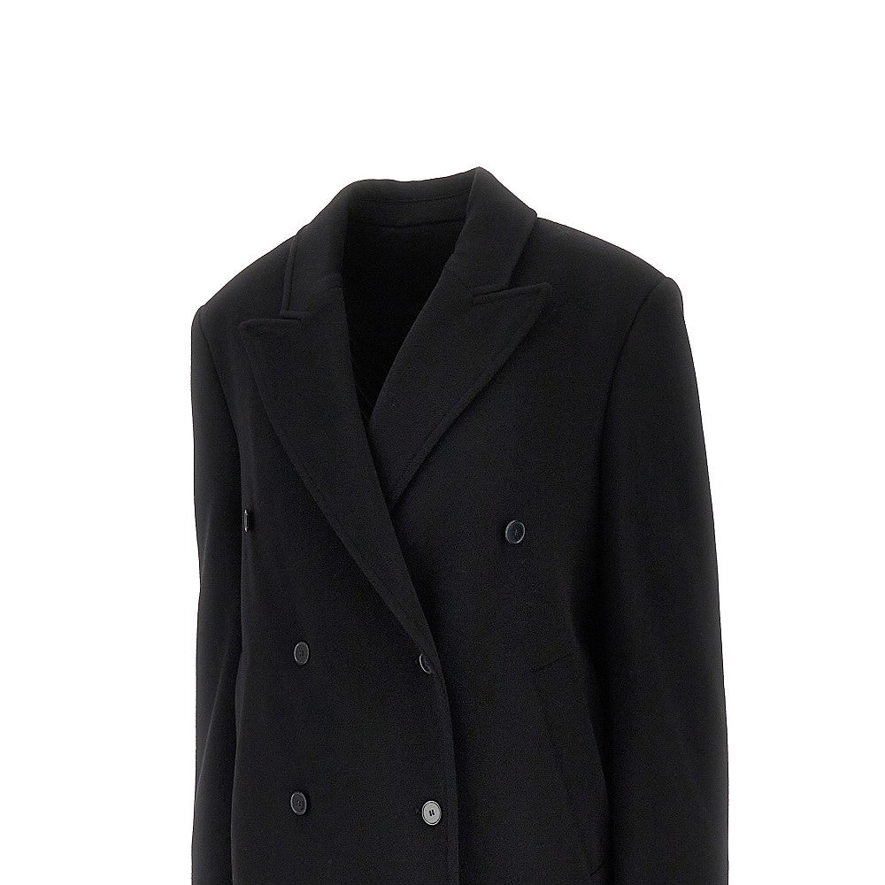 Cappotto doppiopetto lungo 'Rosco'