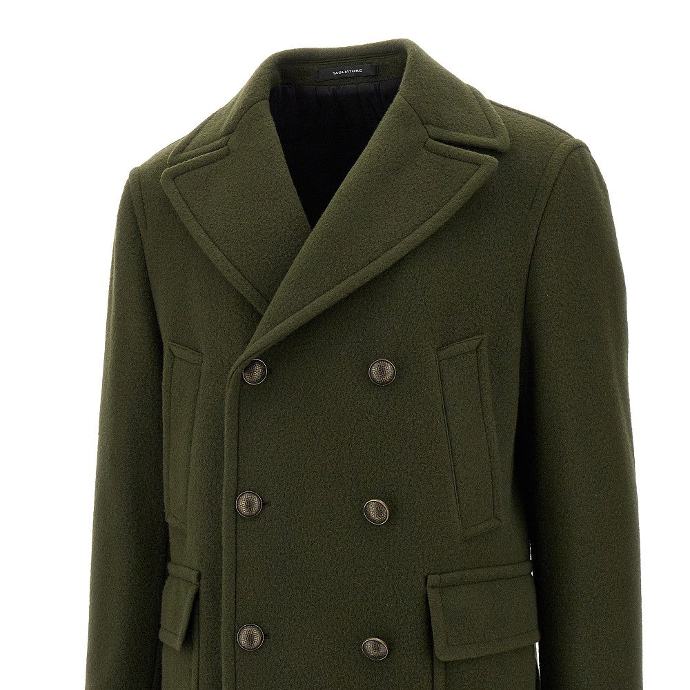 'Sailing' double-breasted coat