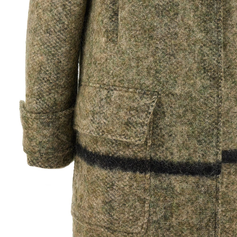 Mouliné cloth 'Monty' coat