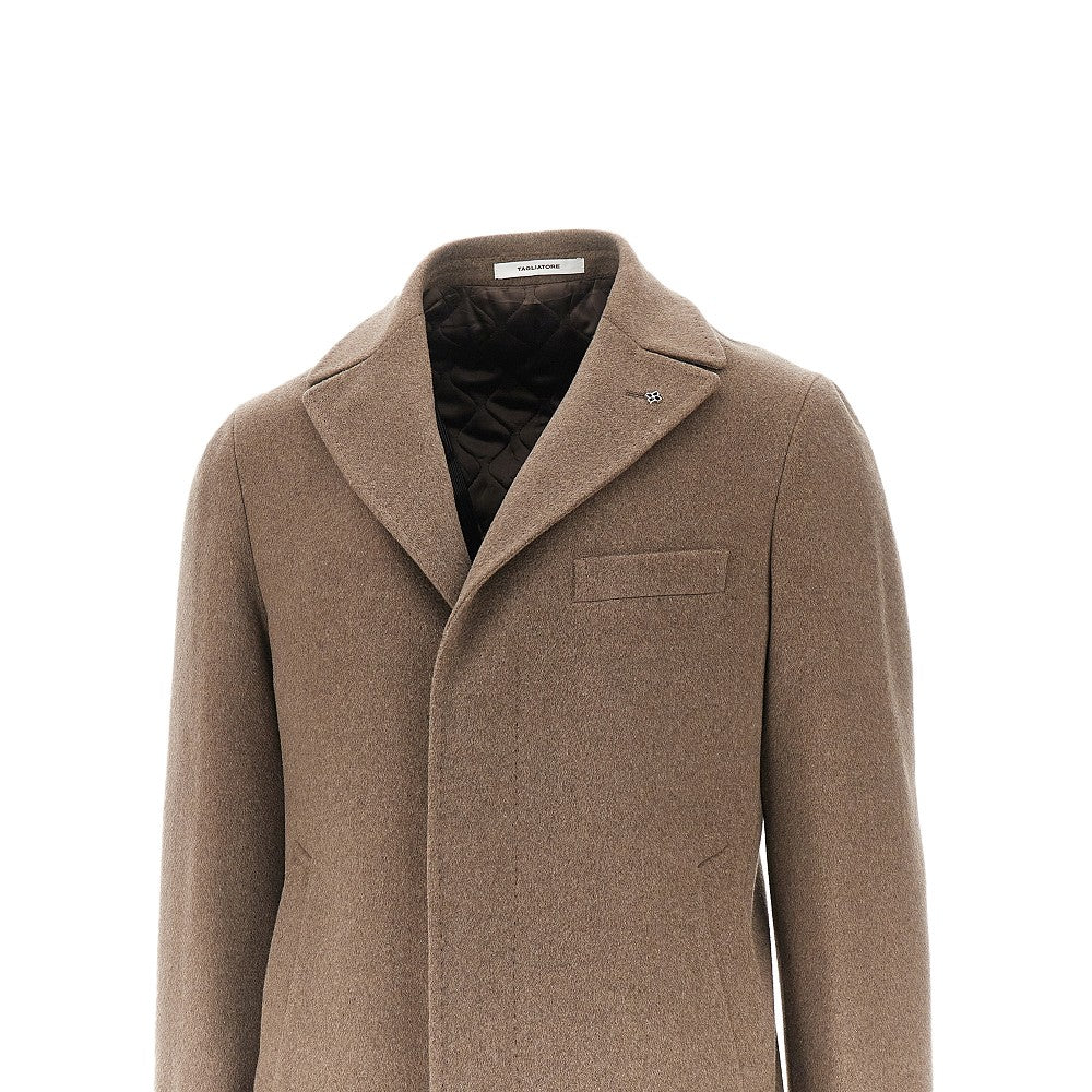 Cashmere tailored coat