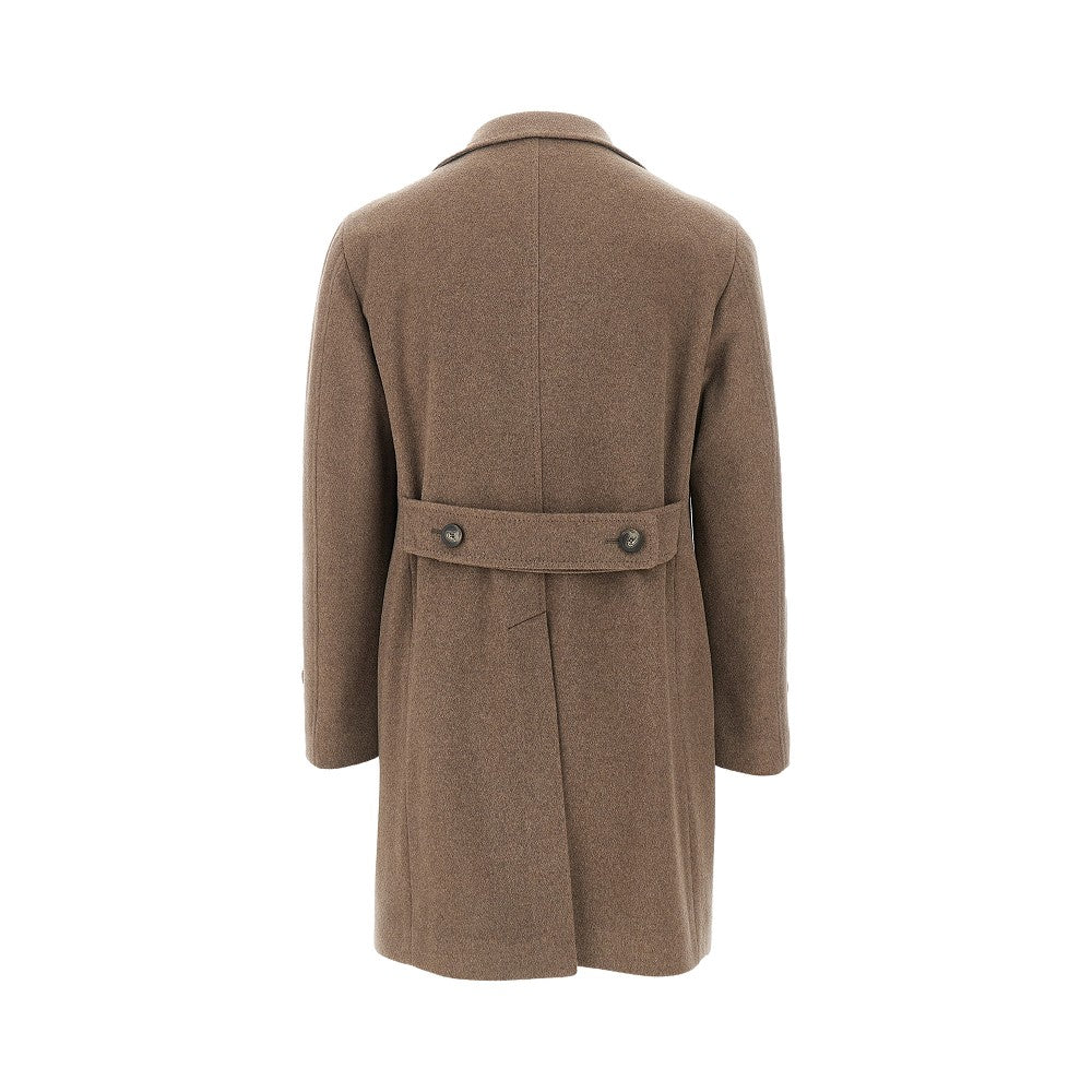 Cashmere tailored coat