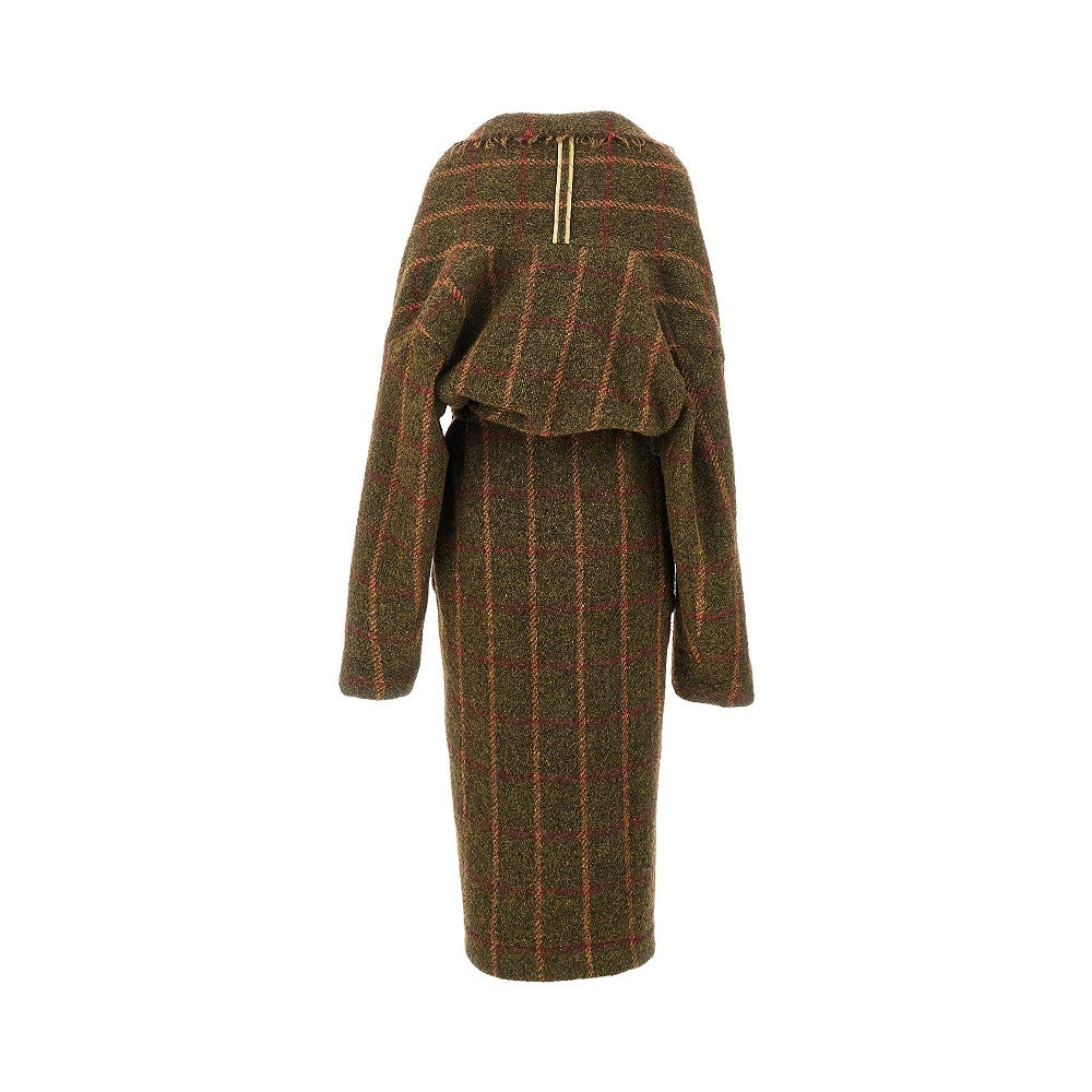 'Chidi' bouclé knit coat