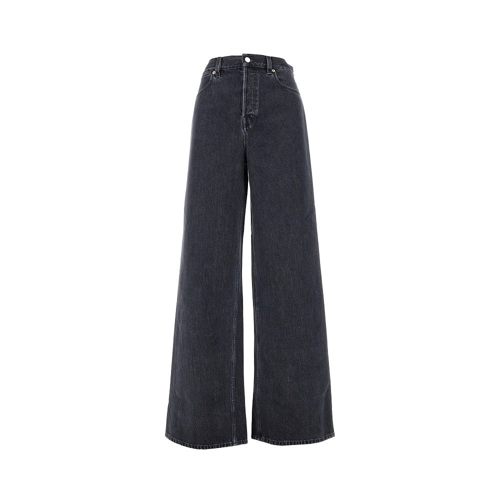 Wide leg jeans