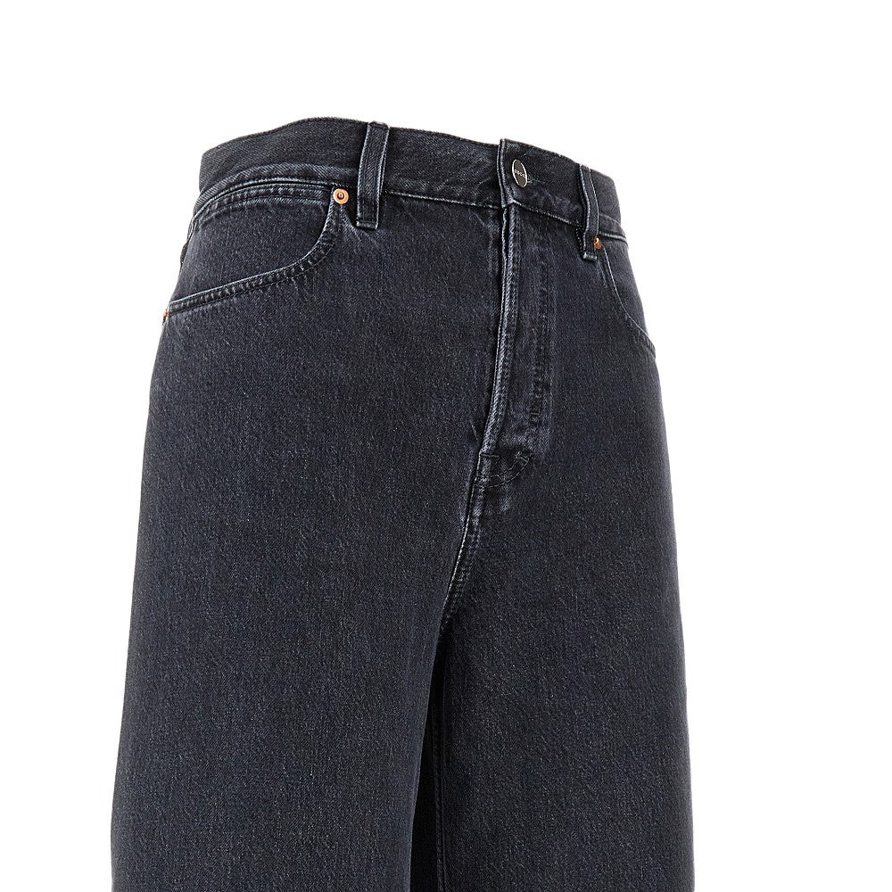 Wide leg jeans