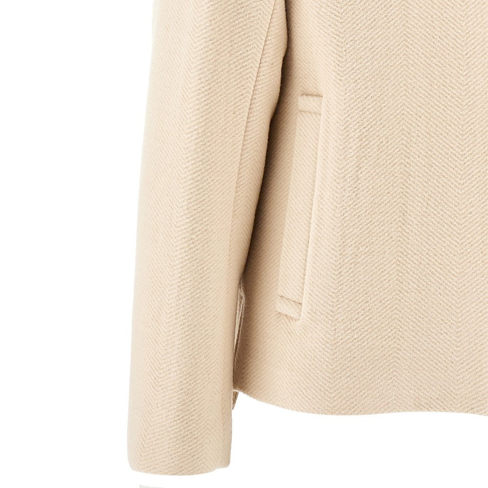 Blouson full-zip in lana