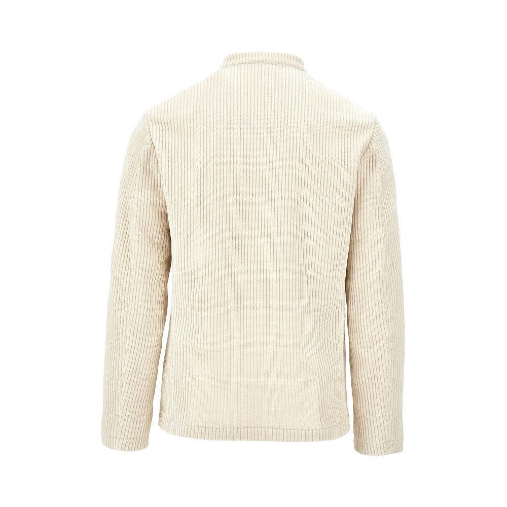 Ribbed velour jacket
