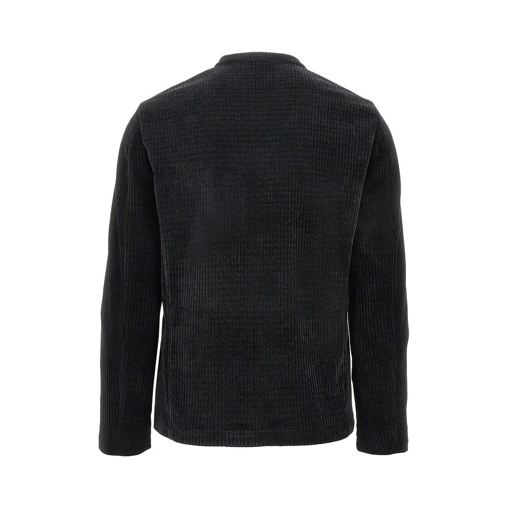 Ribbed velour jacket