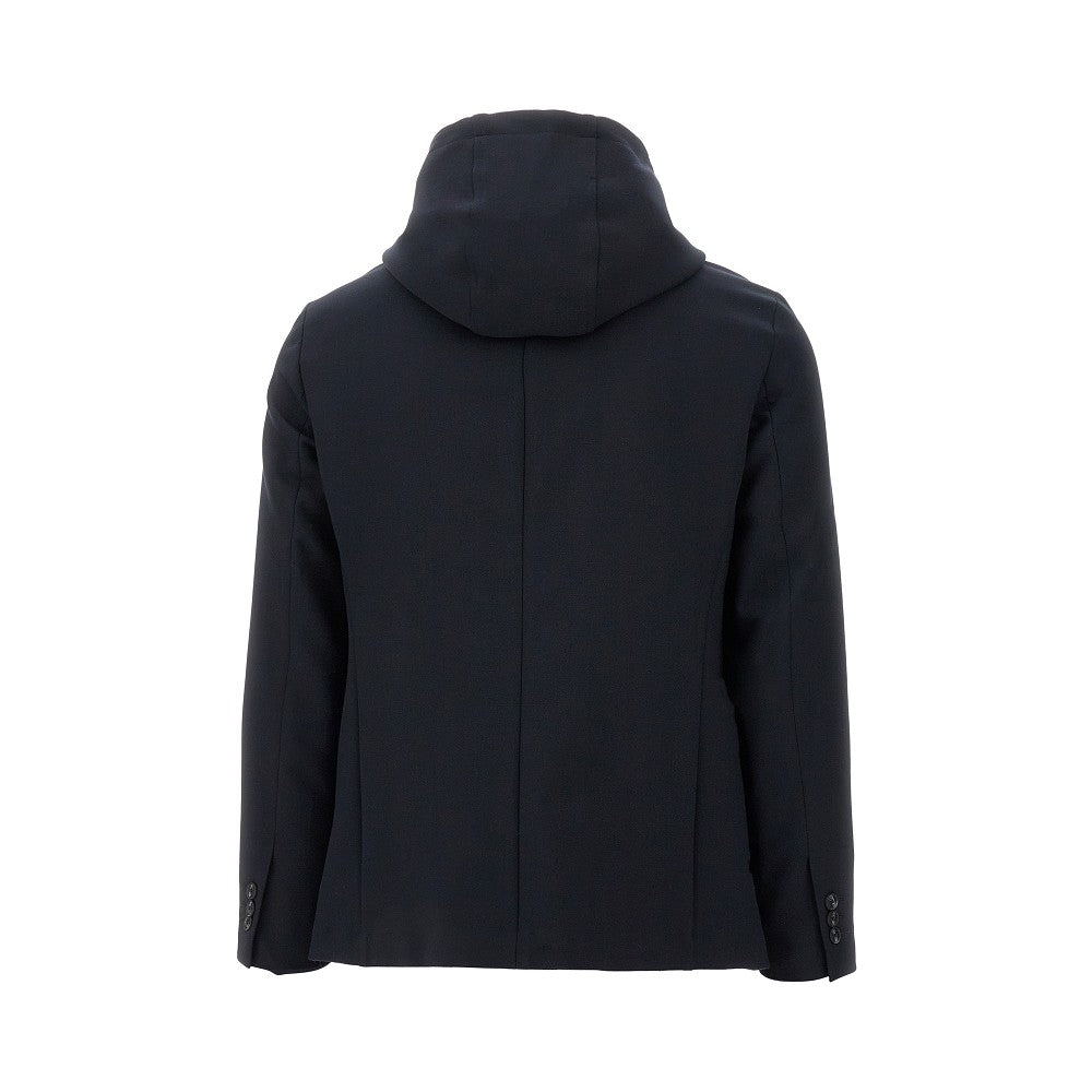 Jersey blazer with removable insert
