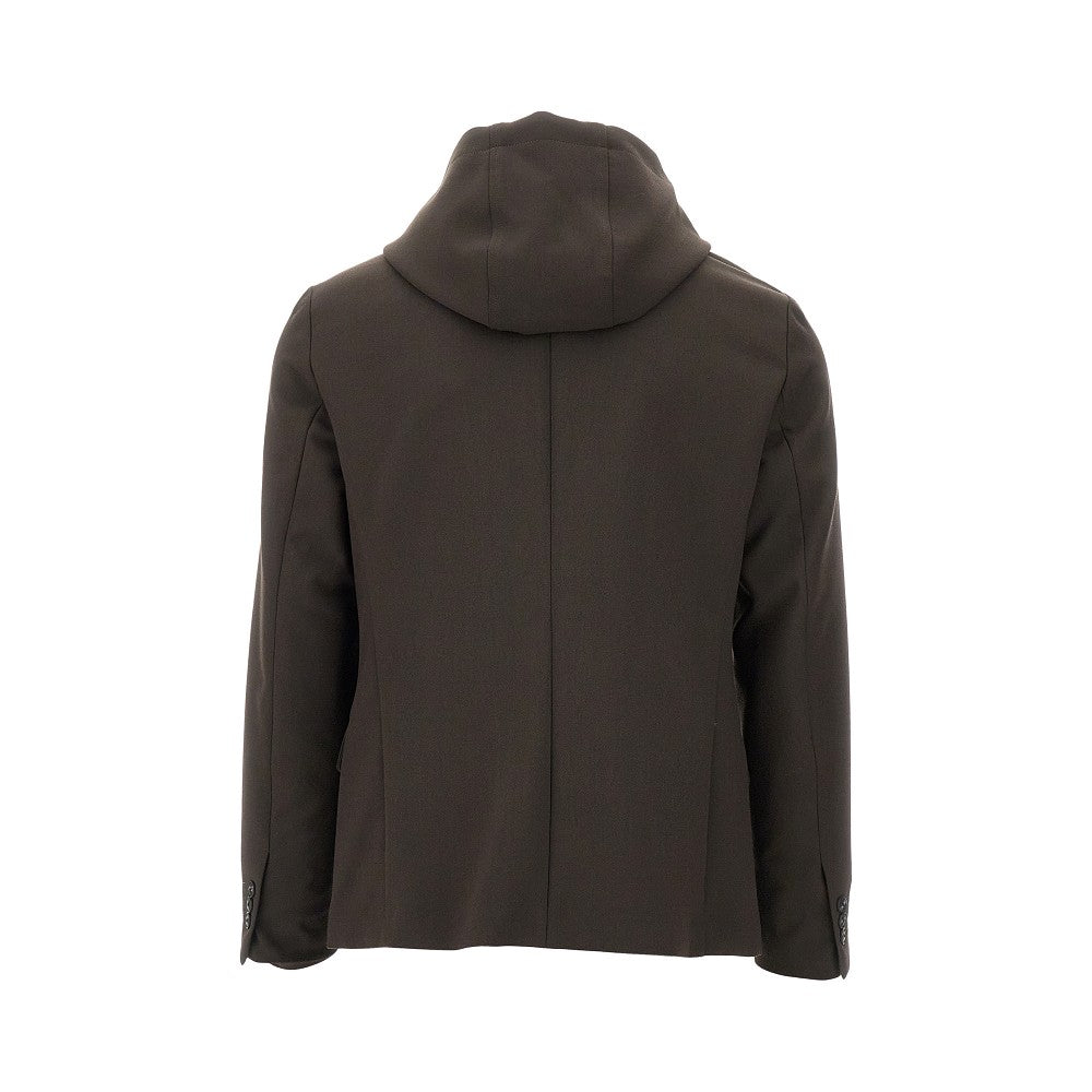 Jersey blazer with removable insert