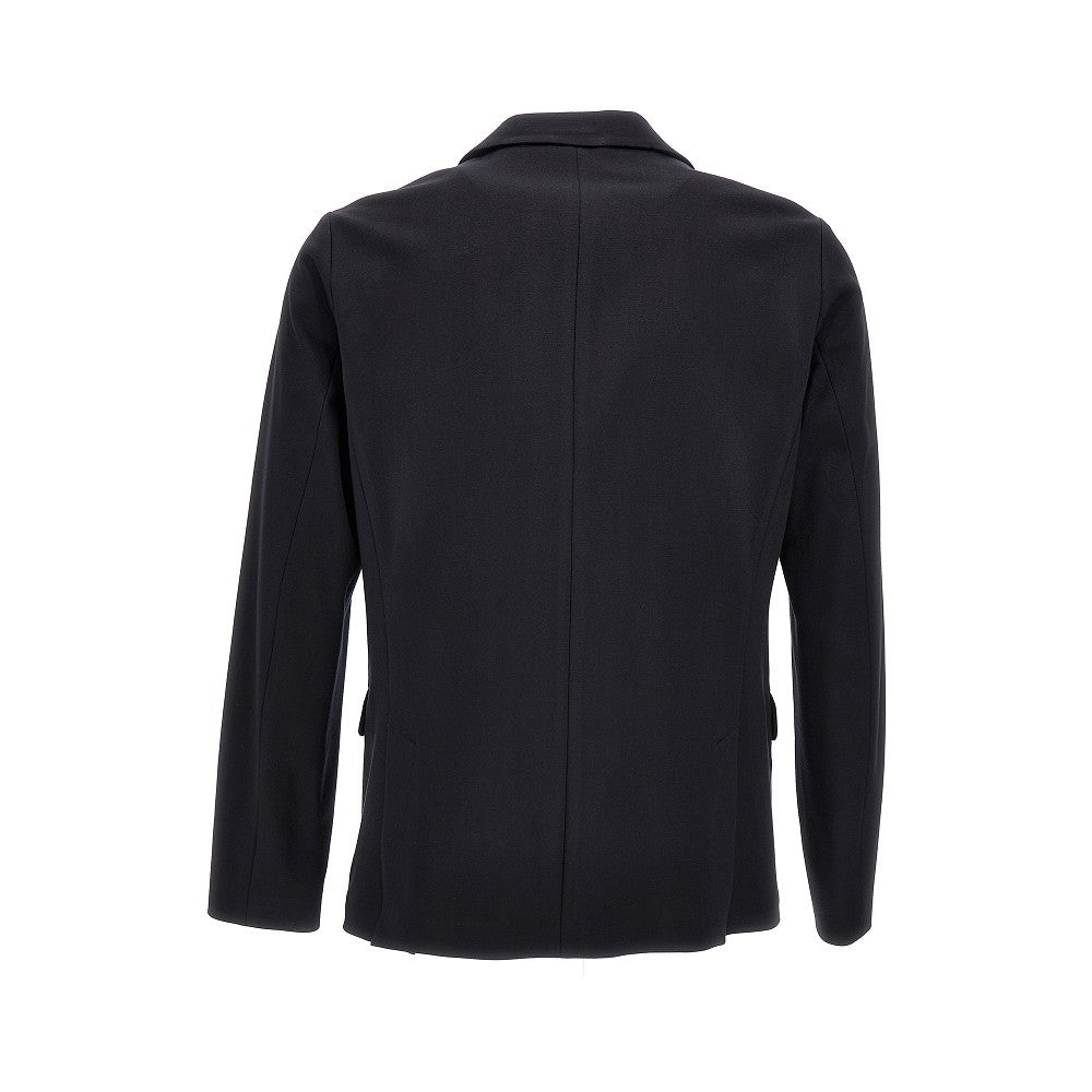 Stretch jersey destructured blazer