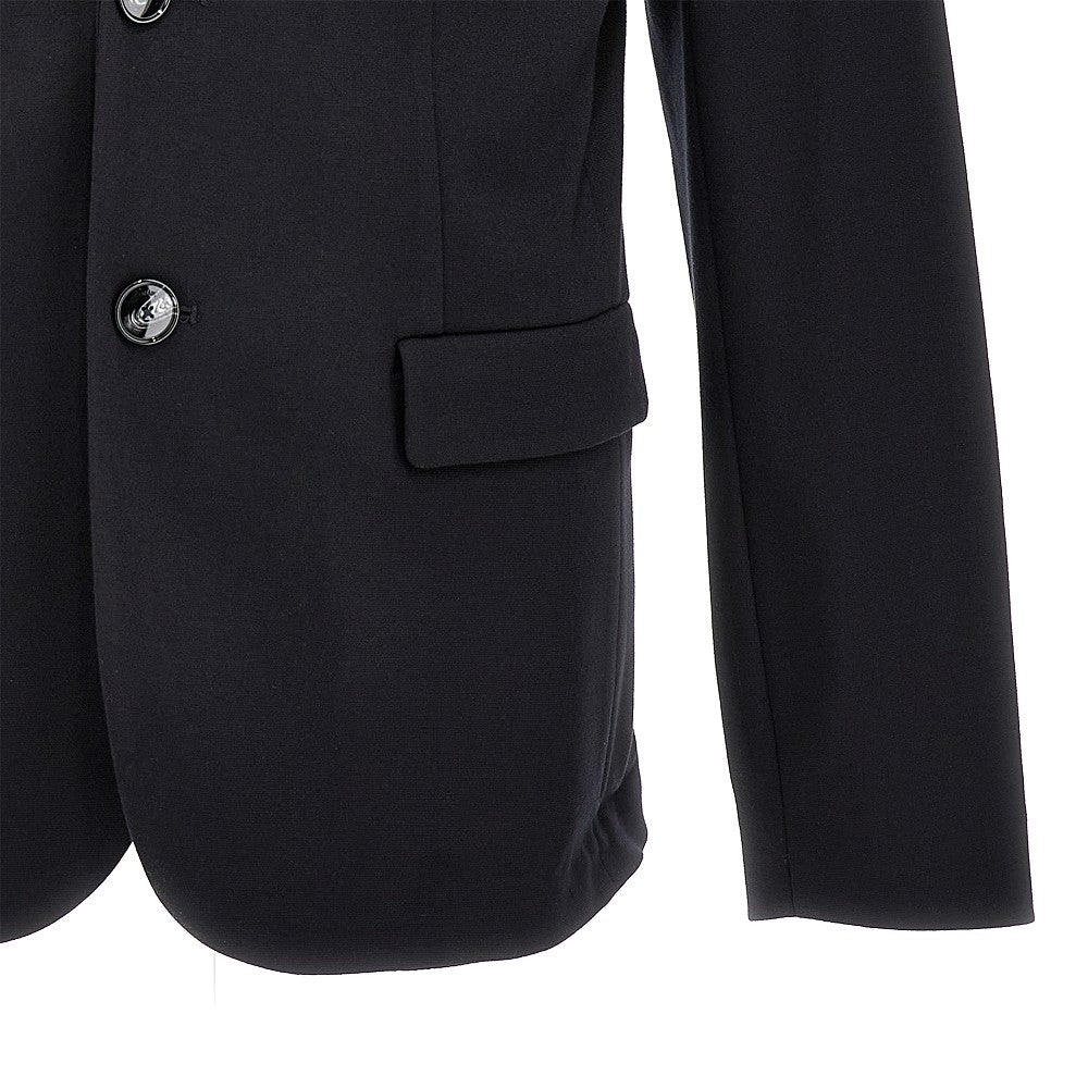 Stretch jersey destructured blazer
