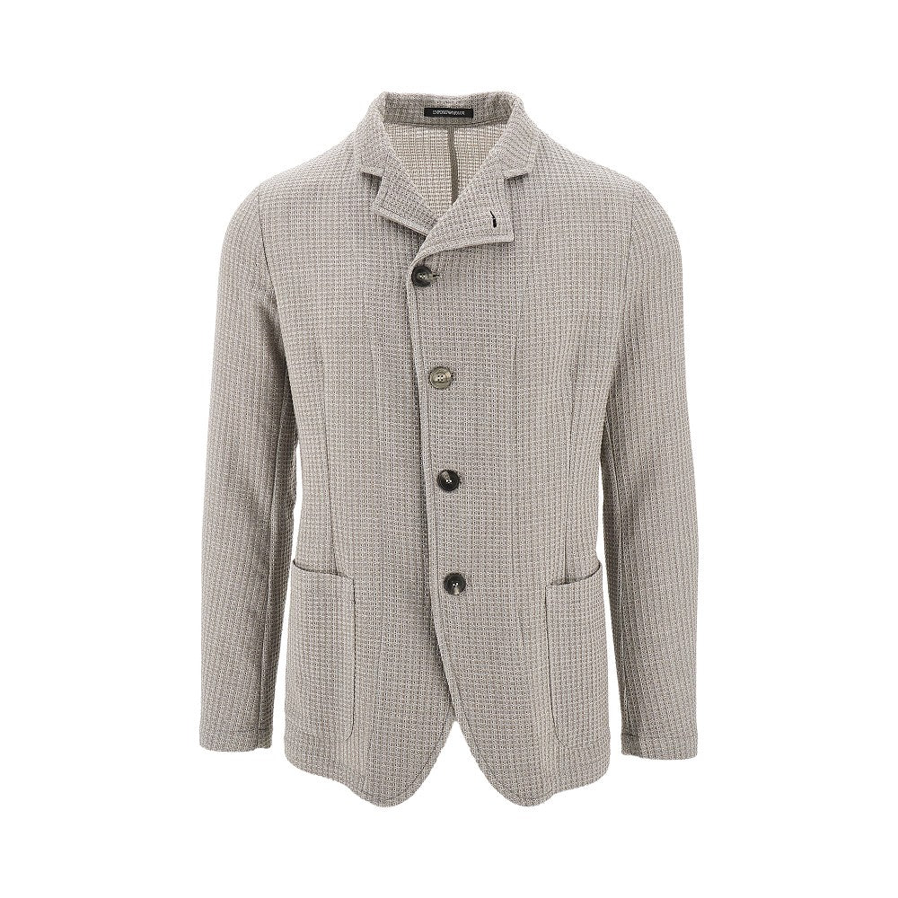 Guru collar wool jacket