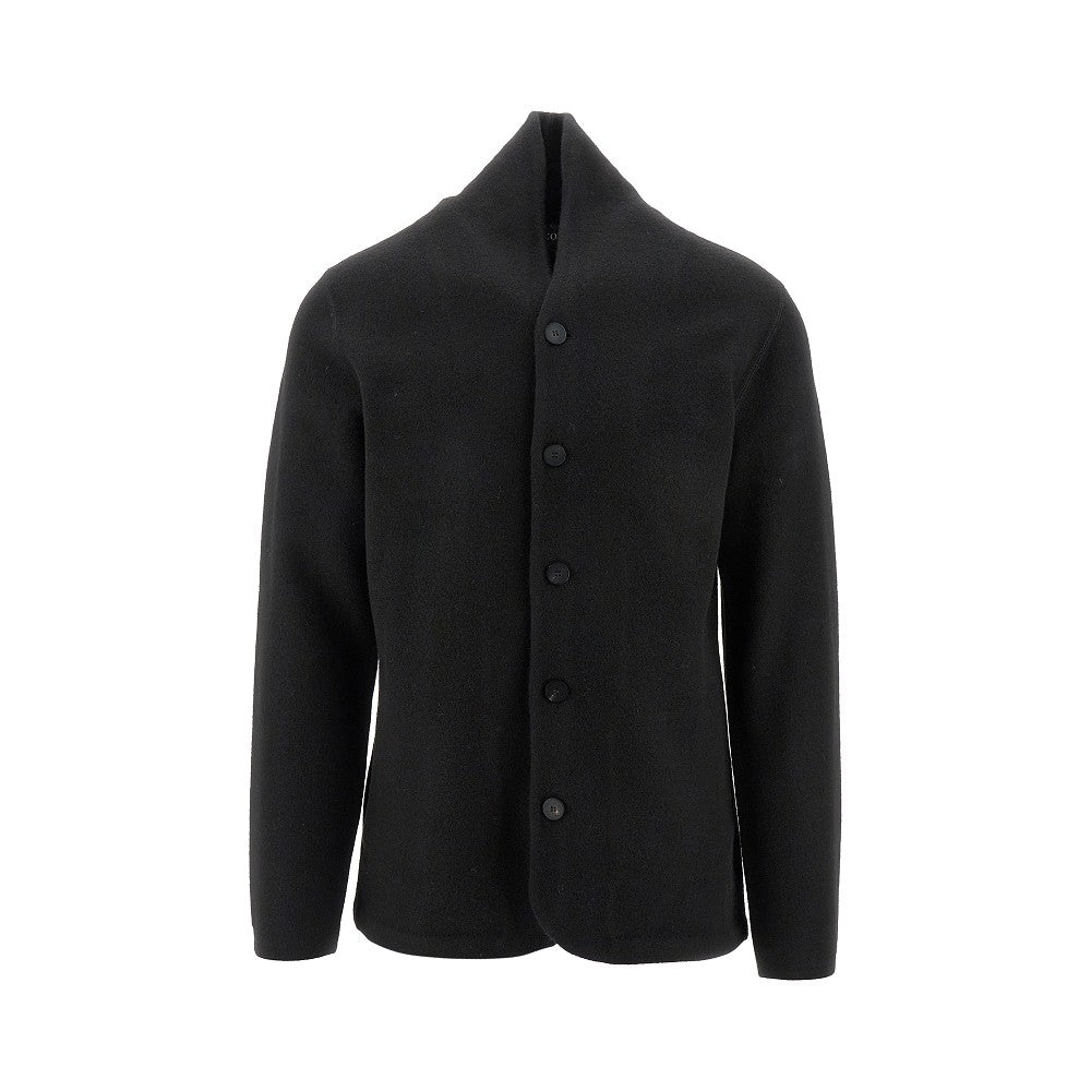 Icon stockinette stitch fabric jacket
