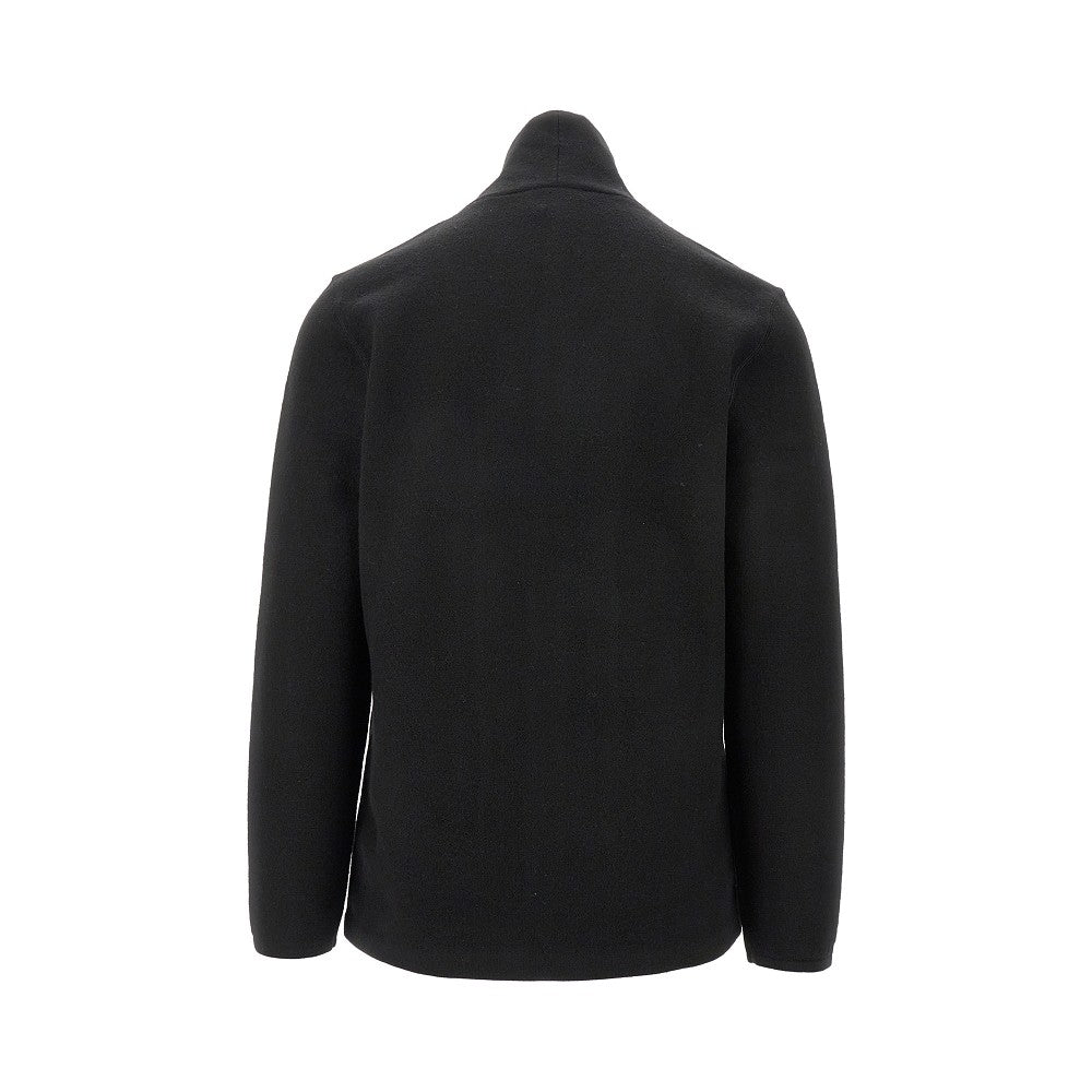 Icon stockinette stitch fabric jacket