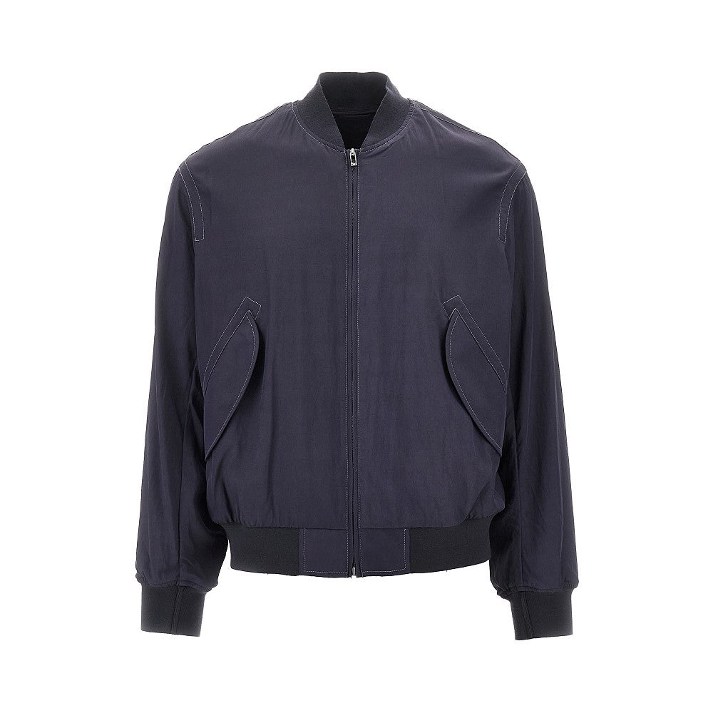 Blouson in misto viscosa
