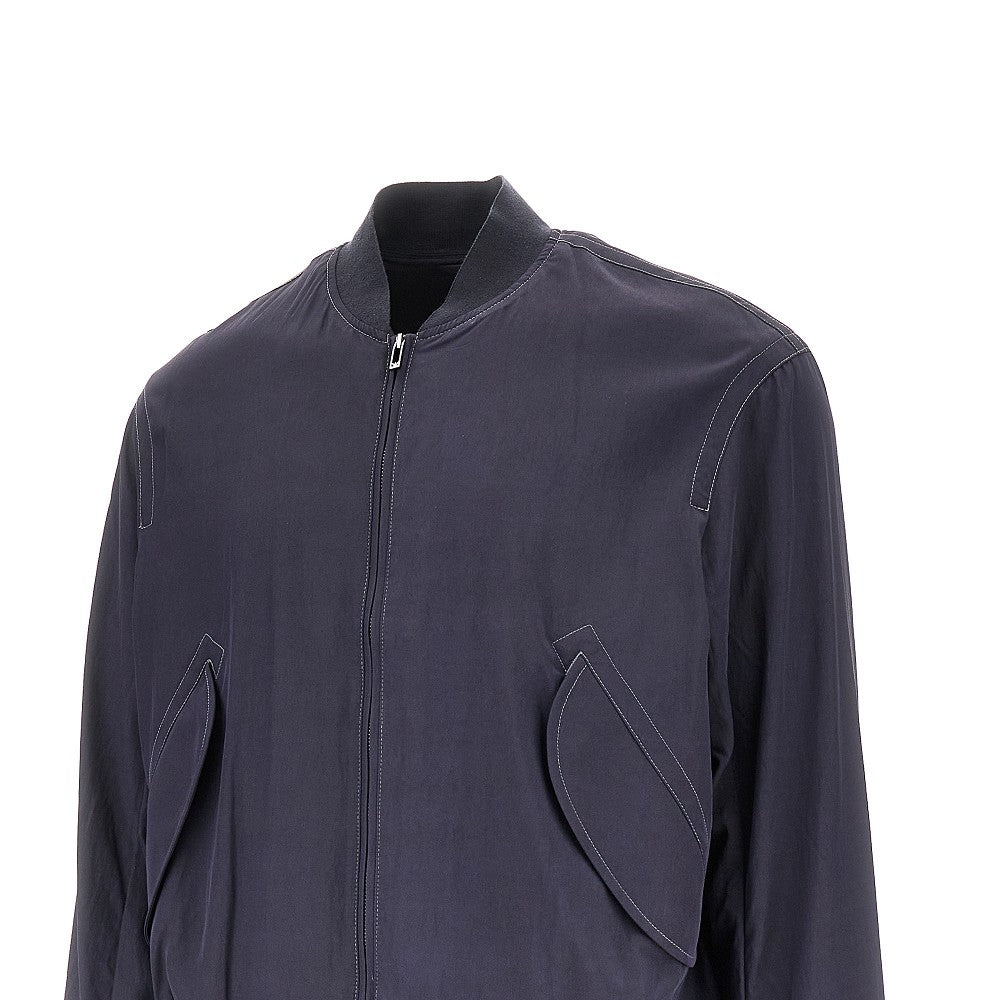 Blouson in misto viscosa