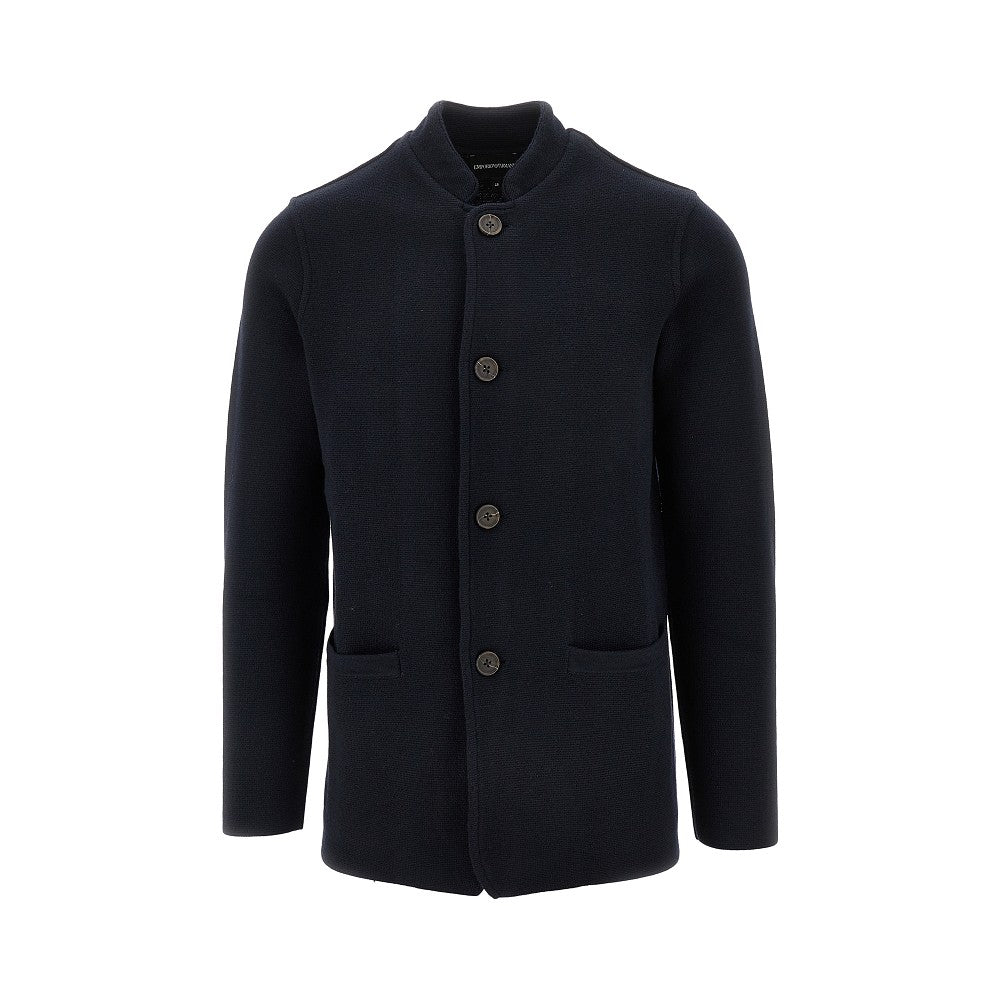 Travel Essential Milano Stitch wool jacket