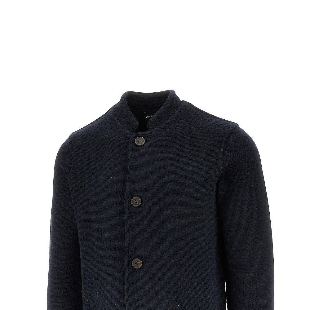 Travel Essential Milano Stitch wool jacket