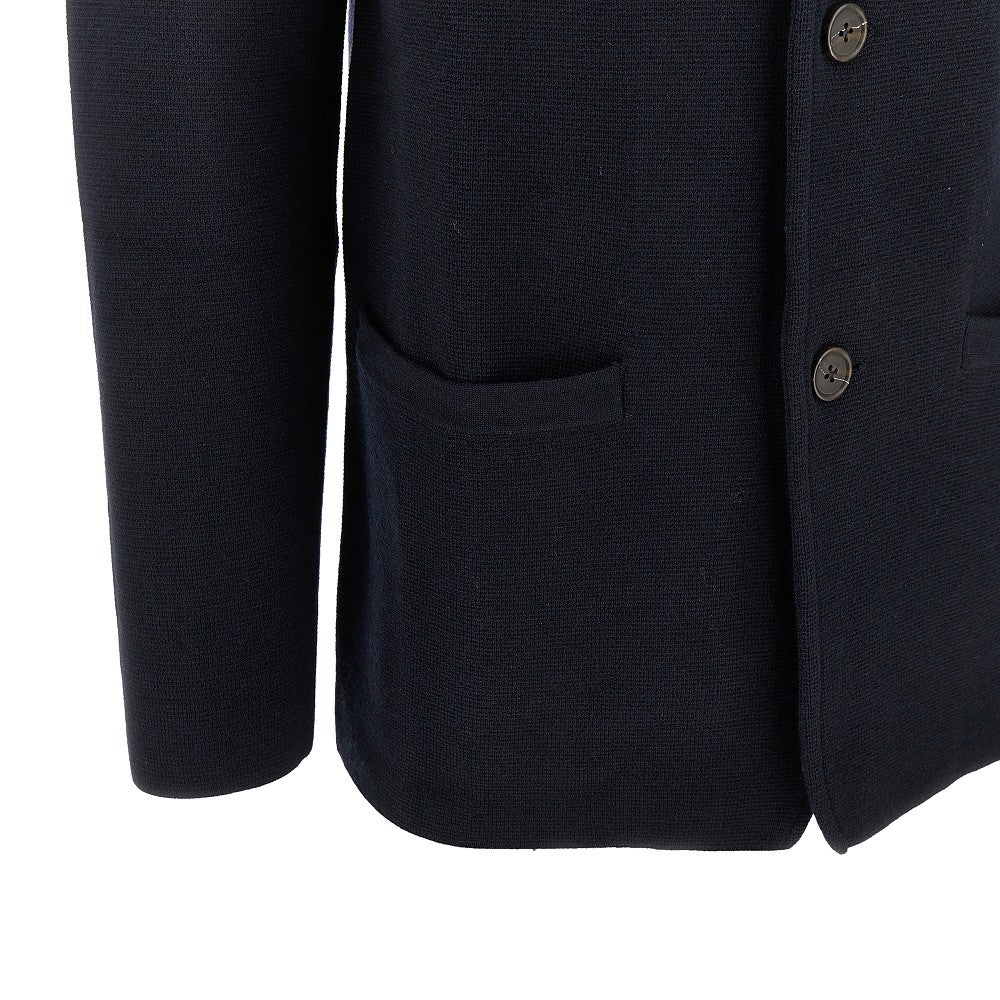 Travel Essential Milano Stitch wool jacket