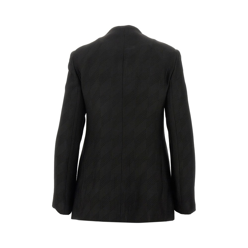 Icon jacquard canneté fabric jacket