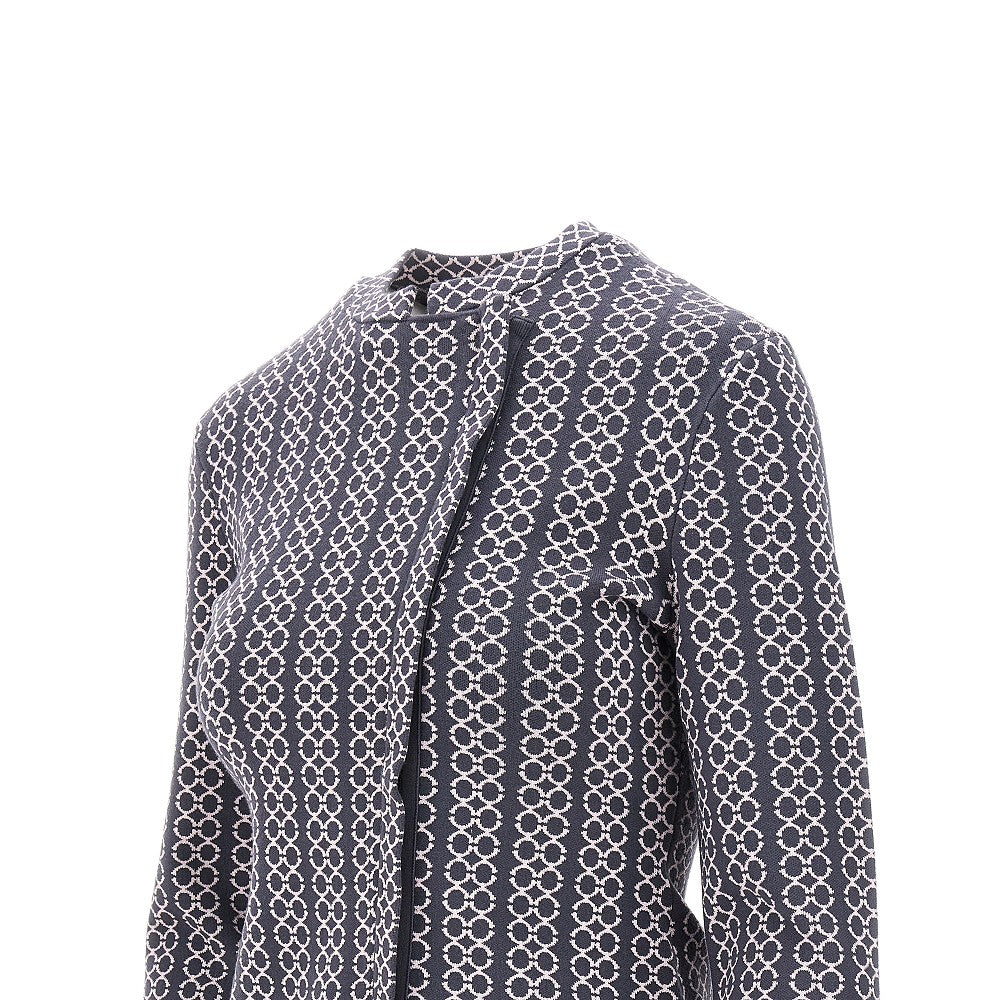 Giacca in maglia jacquard