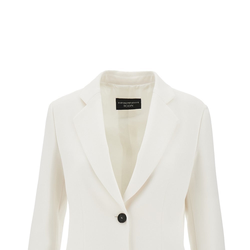 ICON triacetate single-breasted jacket