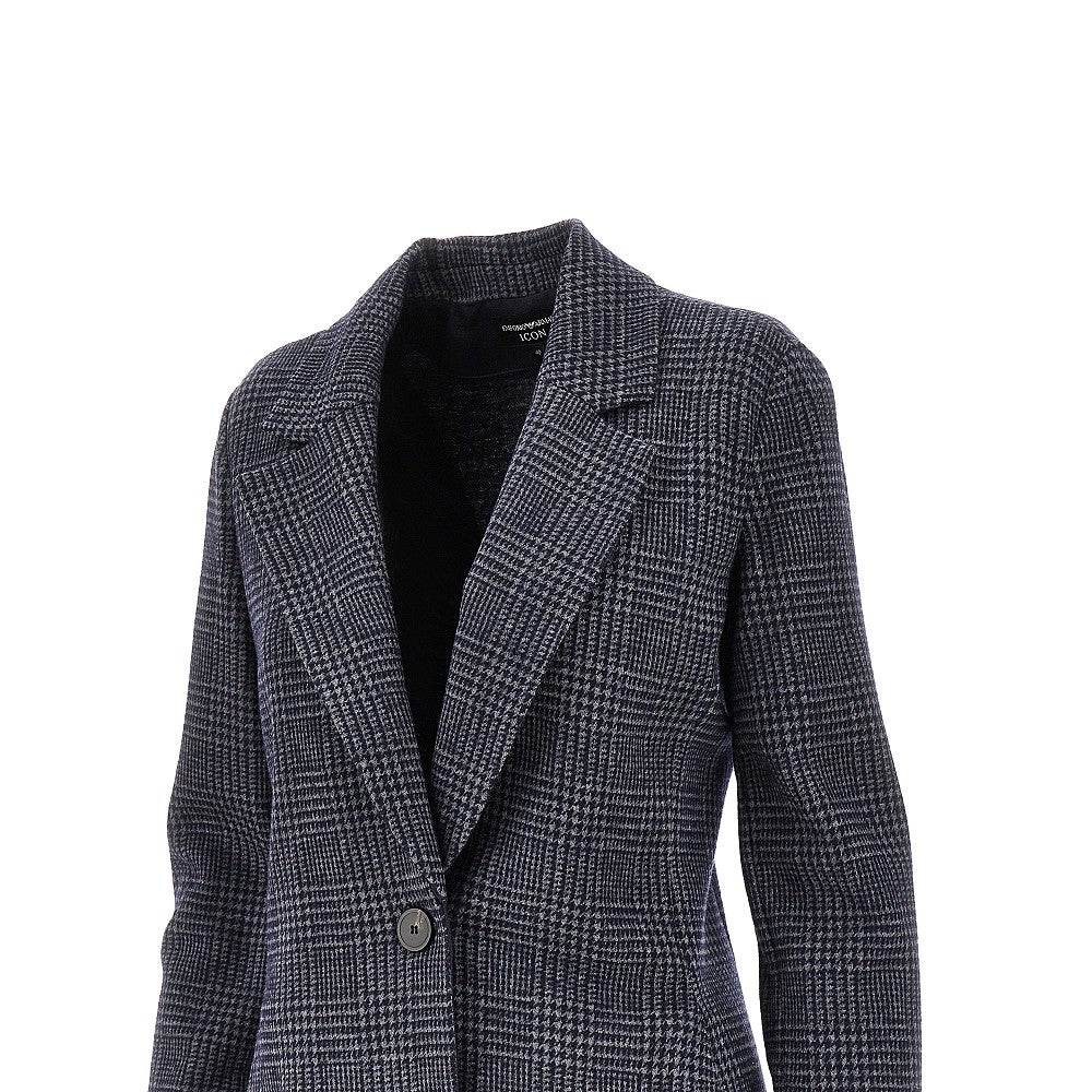 ICON Prince of Wales single-breasted jacket