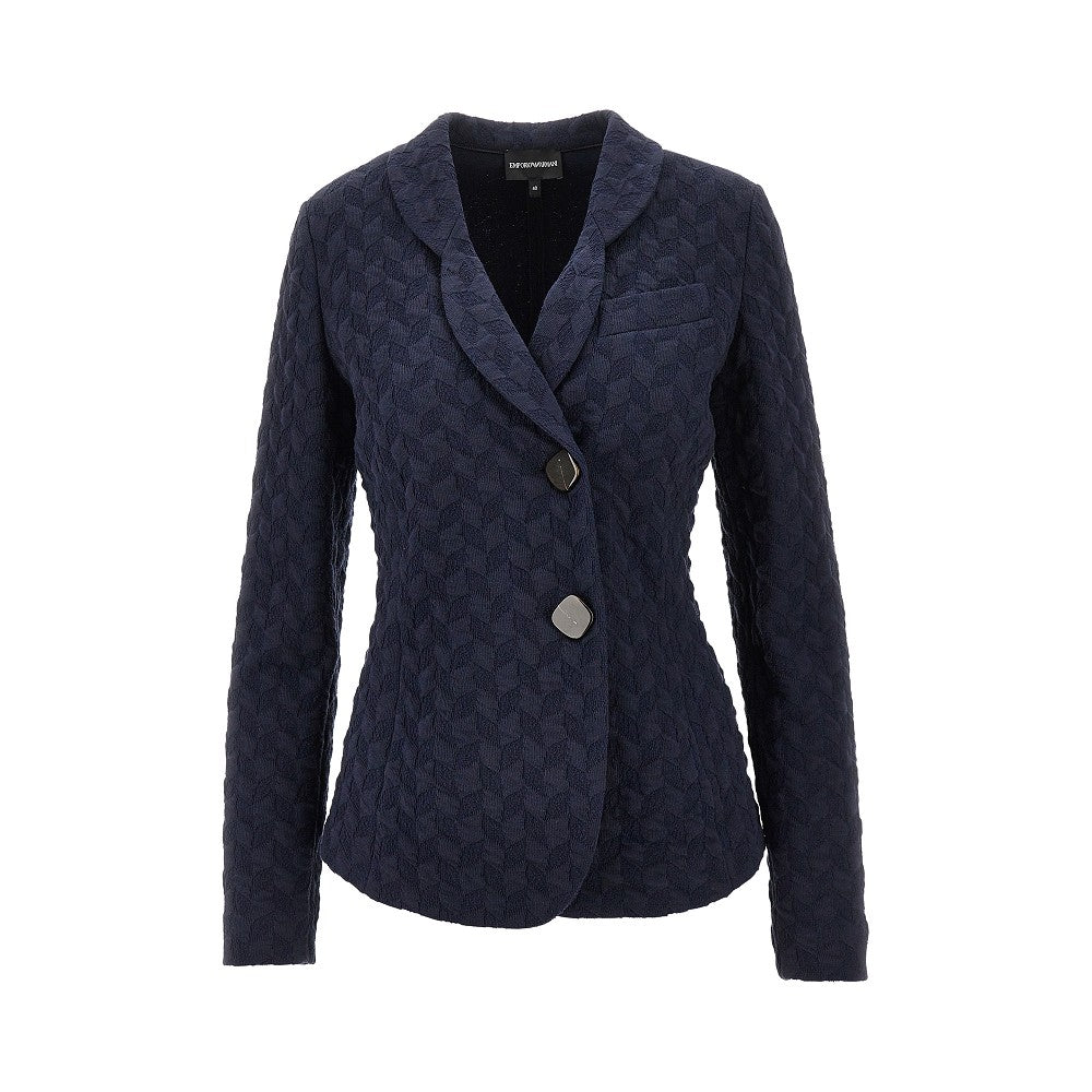 Jacquard jersey jacket